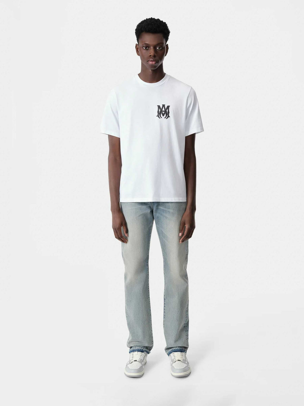 Оригінальна Cotton Logo T-Shirt Amiri – вид ззаду