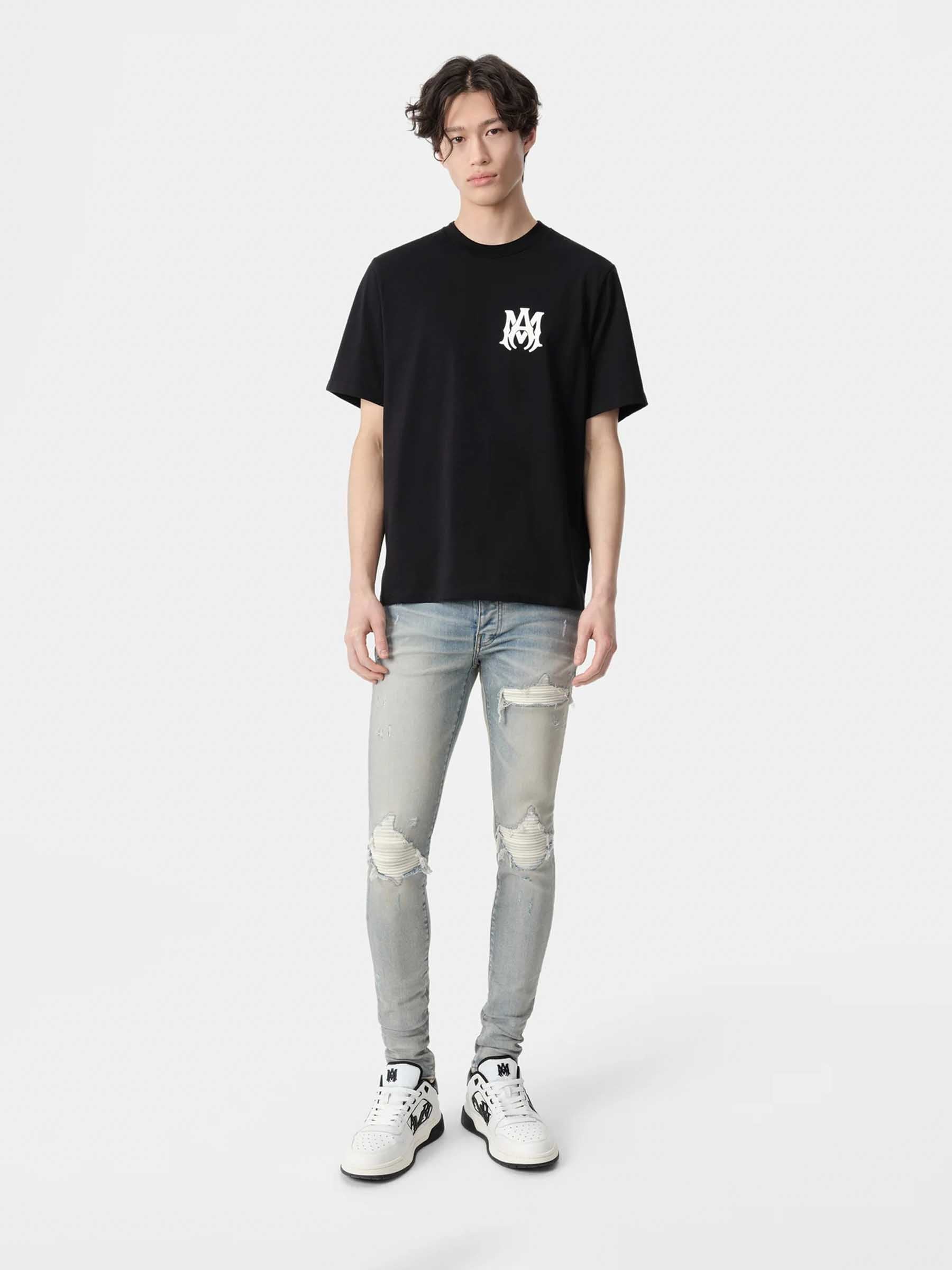 Оригінальна Cotton Logo T-Shirt Amiri – вид ззаду