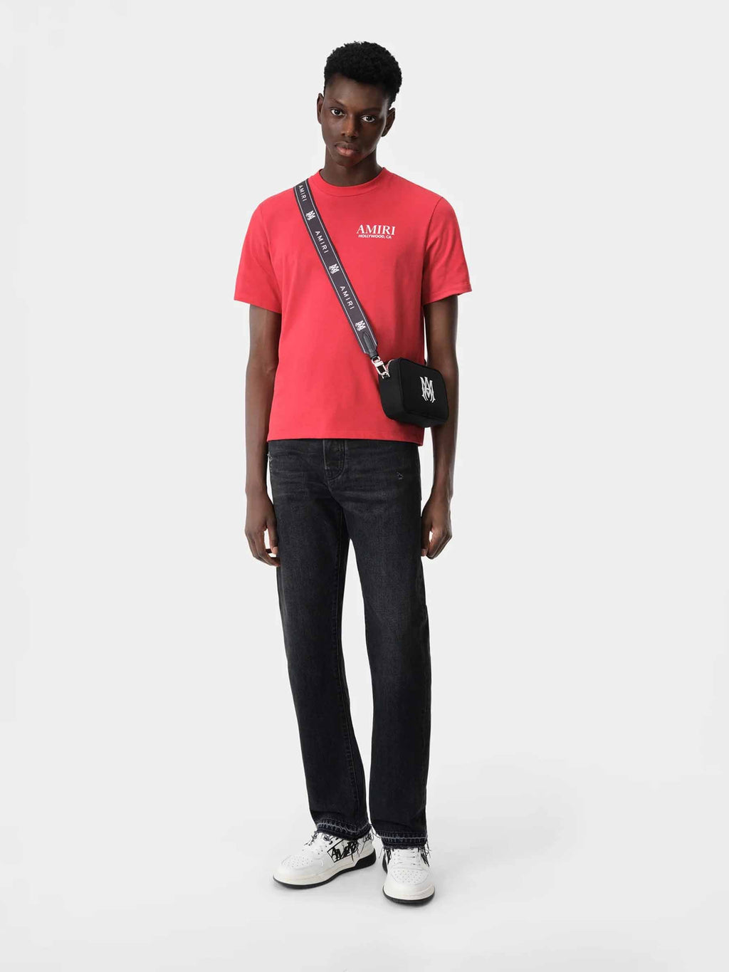 Оригінальна Round Neck T-Shirt Amiri – вид ззаду