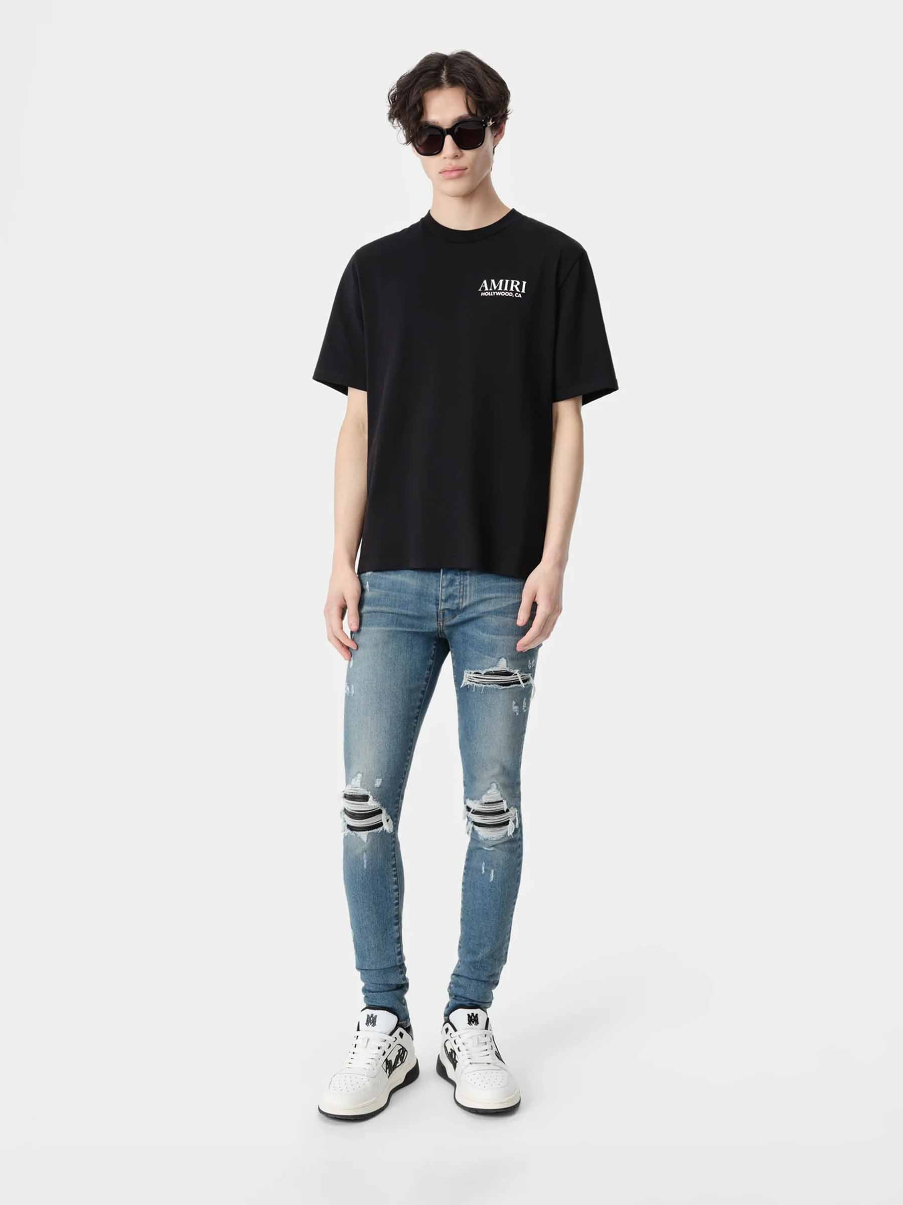 Оригінальна Round Neck T-Shirt Amiri – вид ззаду