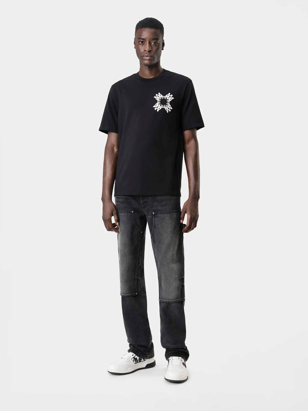 Оригінальна Round Neck T-Shirt Amiri – вид ззаду