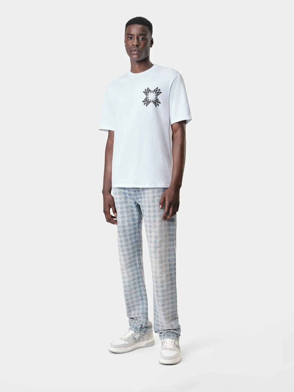 Оригінальна Round Neck T-Shirt Amiri – вид ззаду