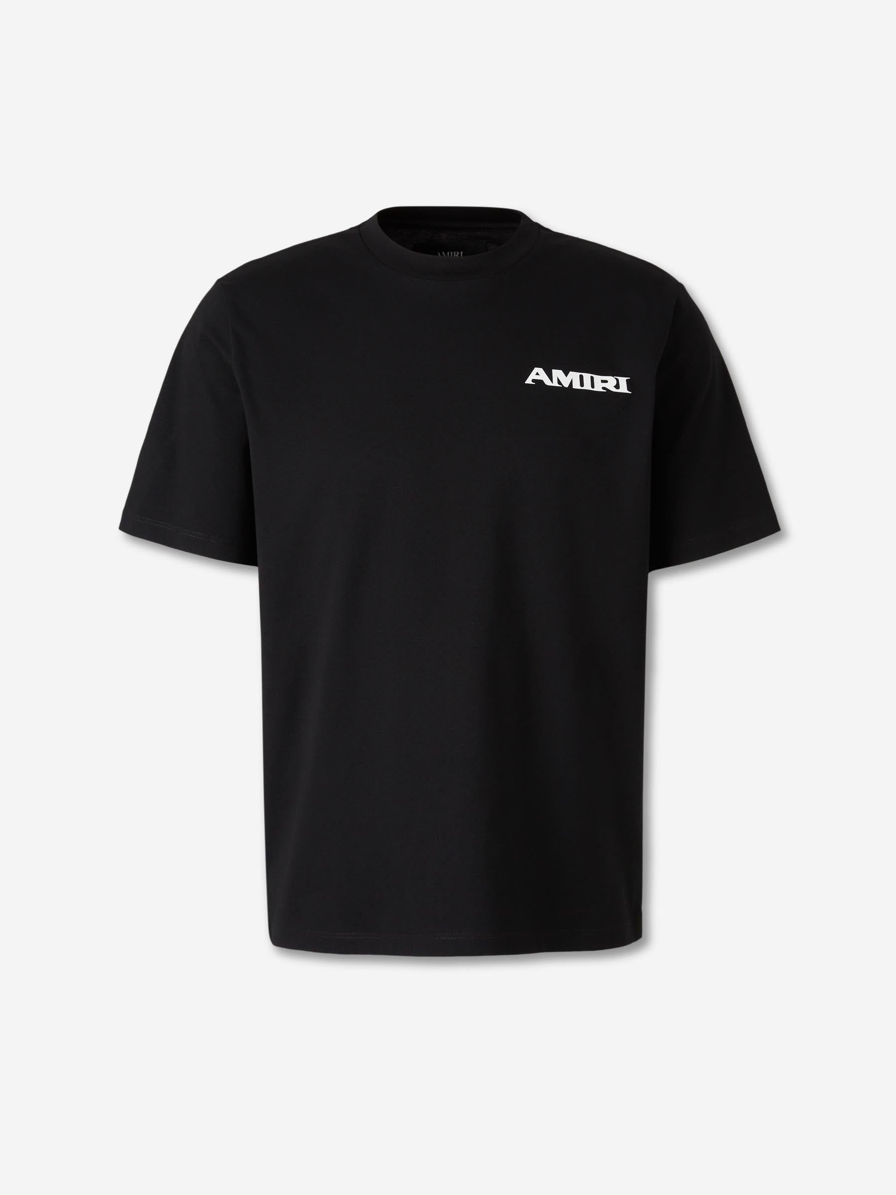 Оригінальна Round Neck T-Shirt Amiri – боковий вид