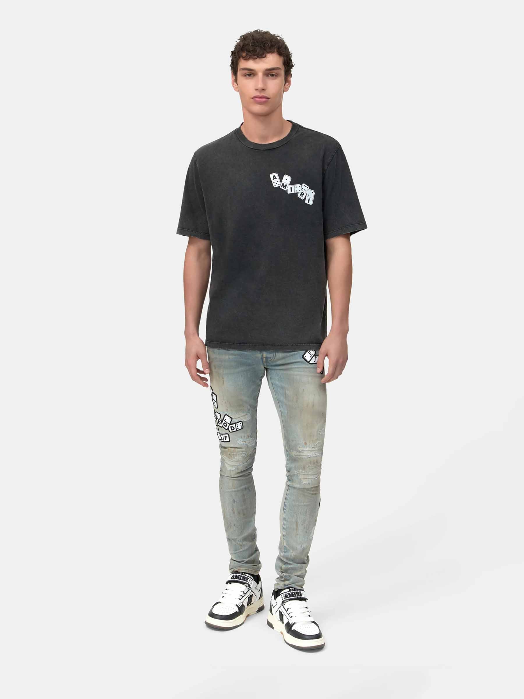 Оригінальна Round Neck T-Shirt Amiri – вид ззаду