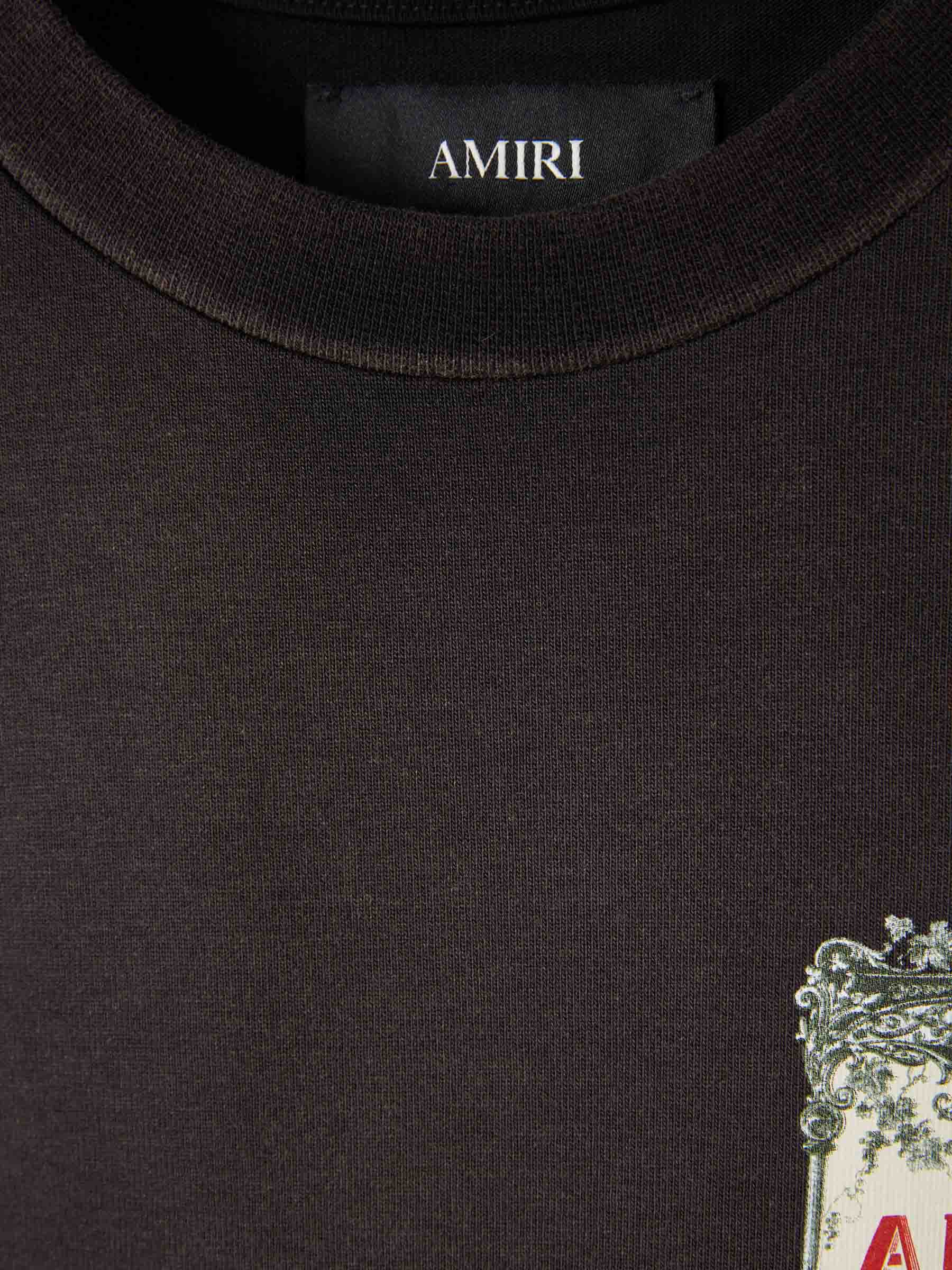 Chateau Stamp T-Shirt Amiri – Гарантія оригінальності – детальний вид