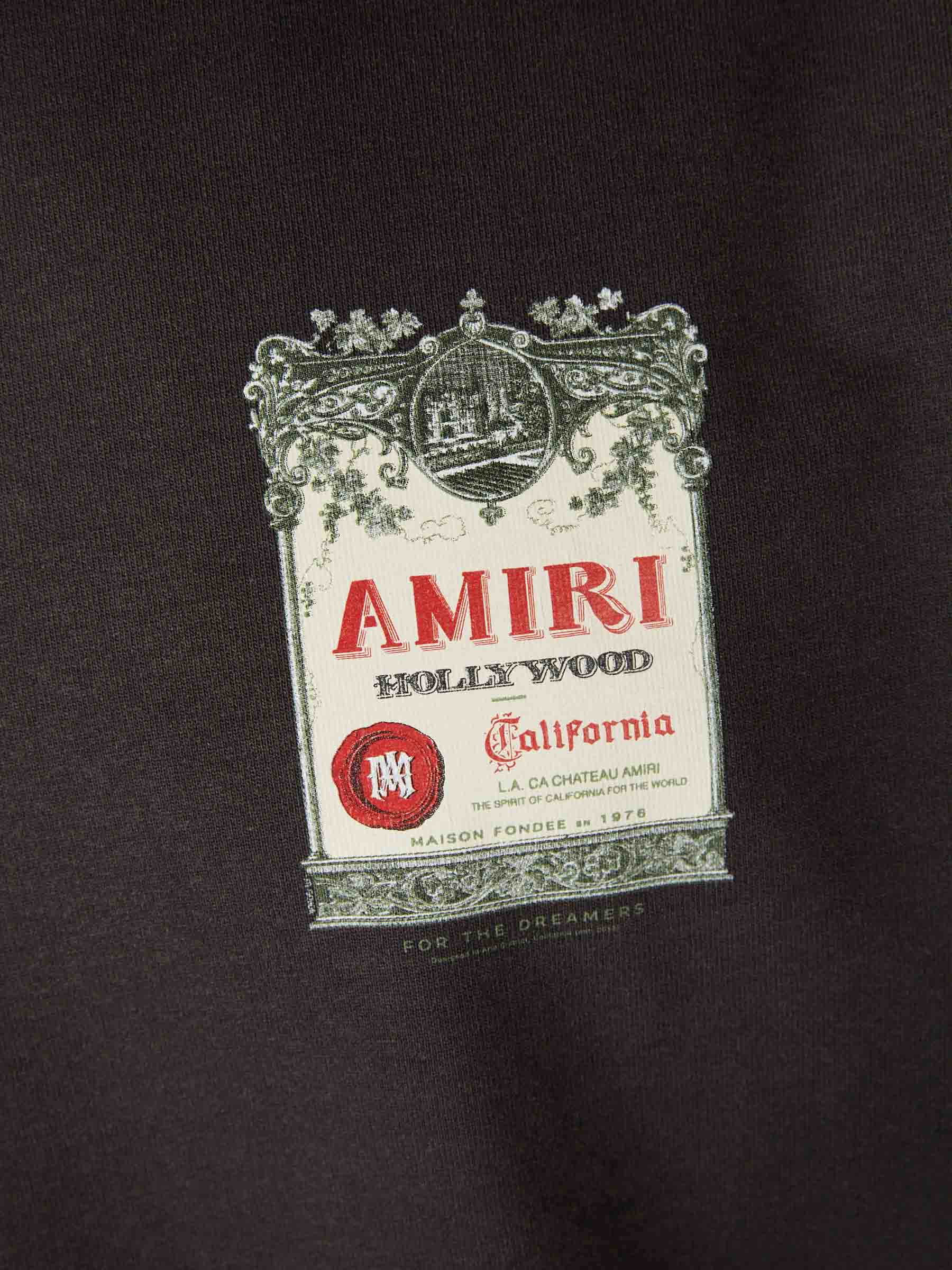 Chateau Stamp T-Shirt Amiri – Гарантія оригінальності – збільшений вид