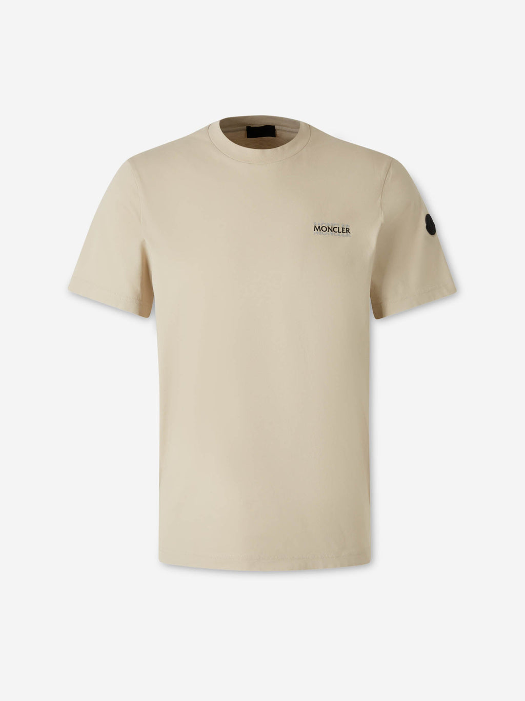 Оригінальна Round Neck T-Shirt Moncler – боковий вид