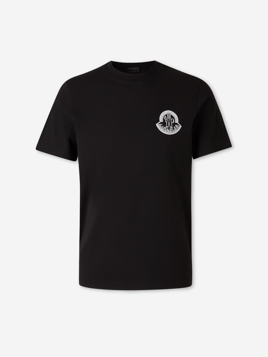 Оригінальна Round Neck T-Shirt Moncler – боковий вид