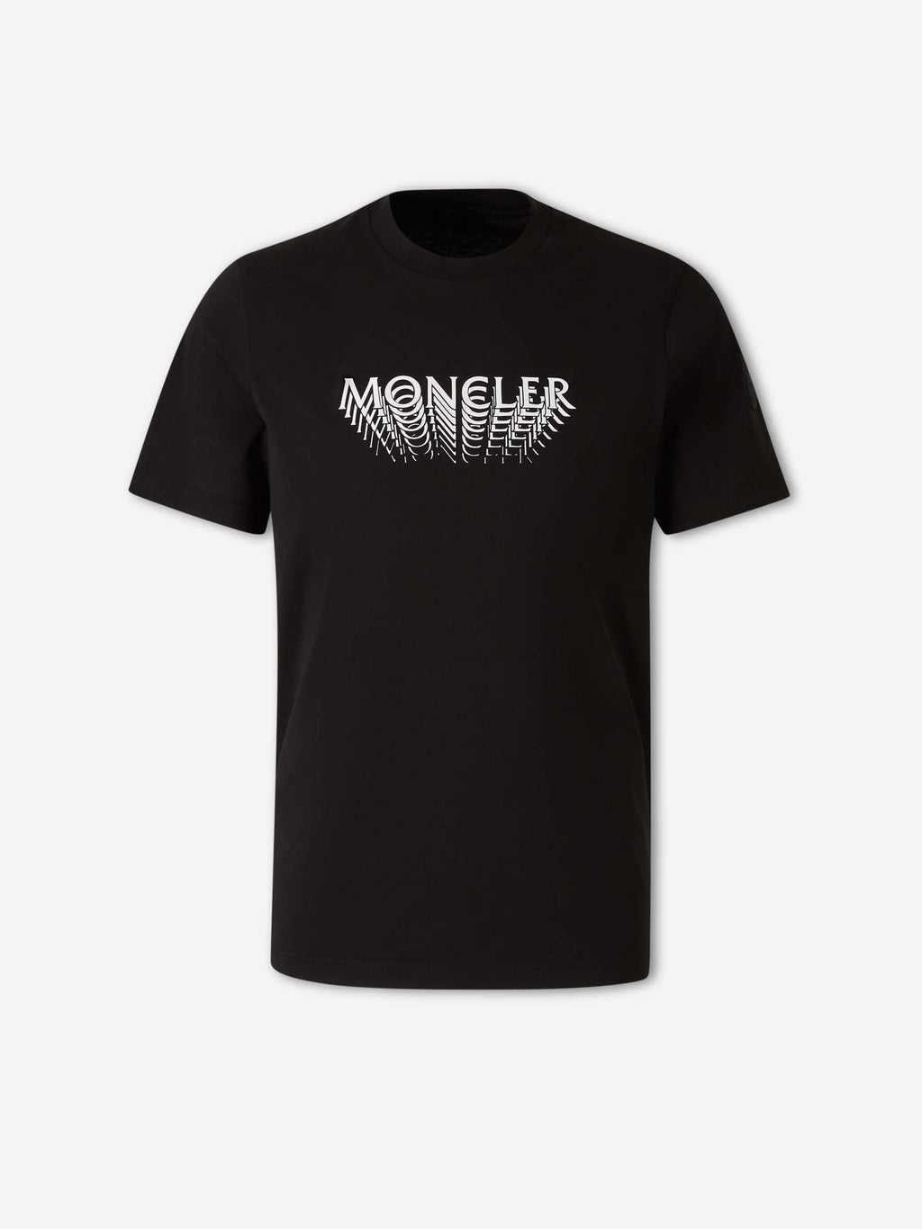 Оригінальна Round Neck T-Shirt Moncler – боковий вид
