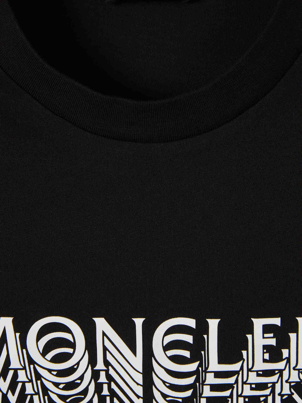 Оригінальна Round Neck T-Shirt Moncler – детальний вид