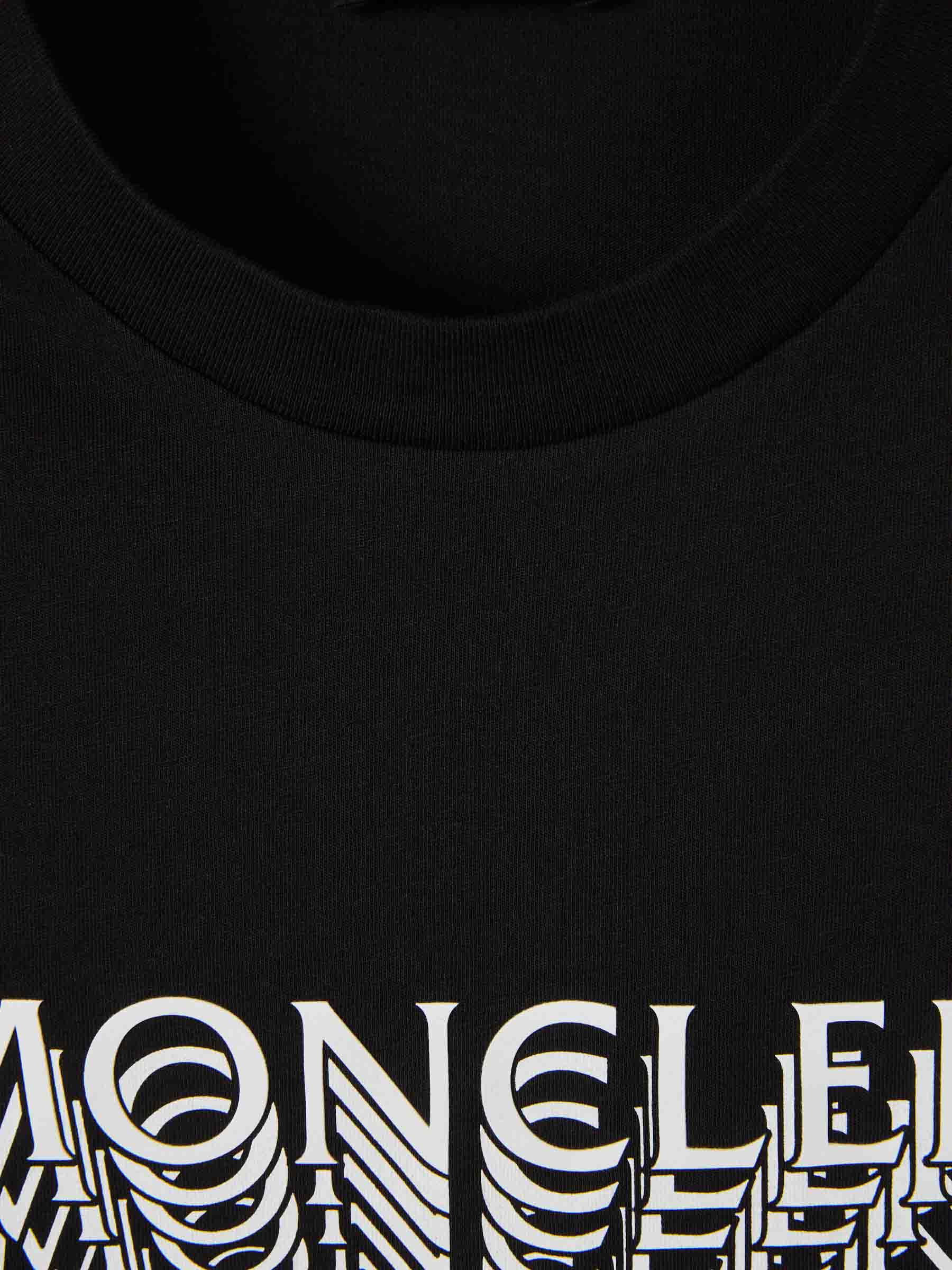 Оригінальна Round Neck T-Shirt Moncler – детальний вид