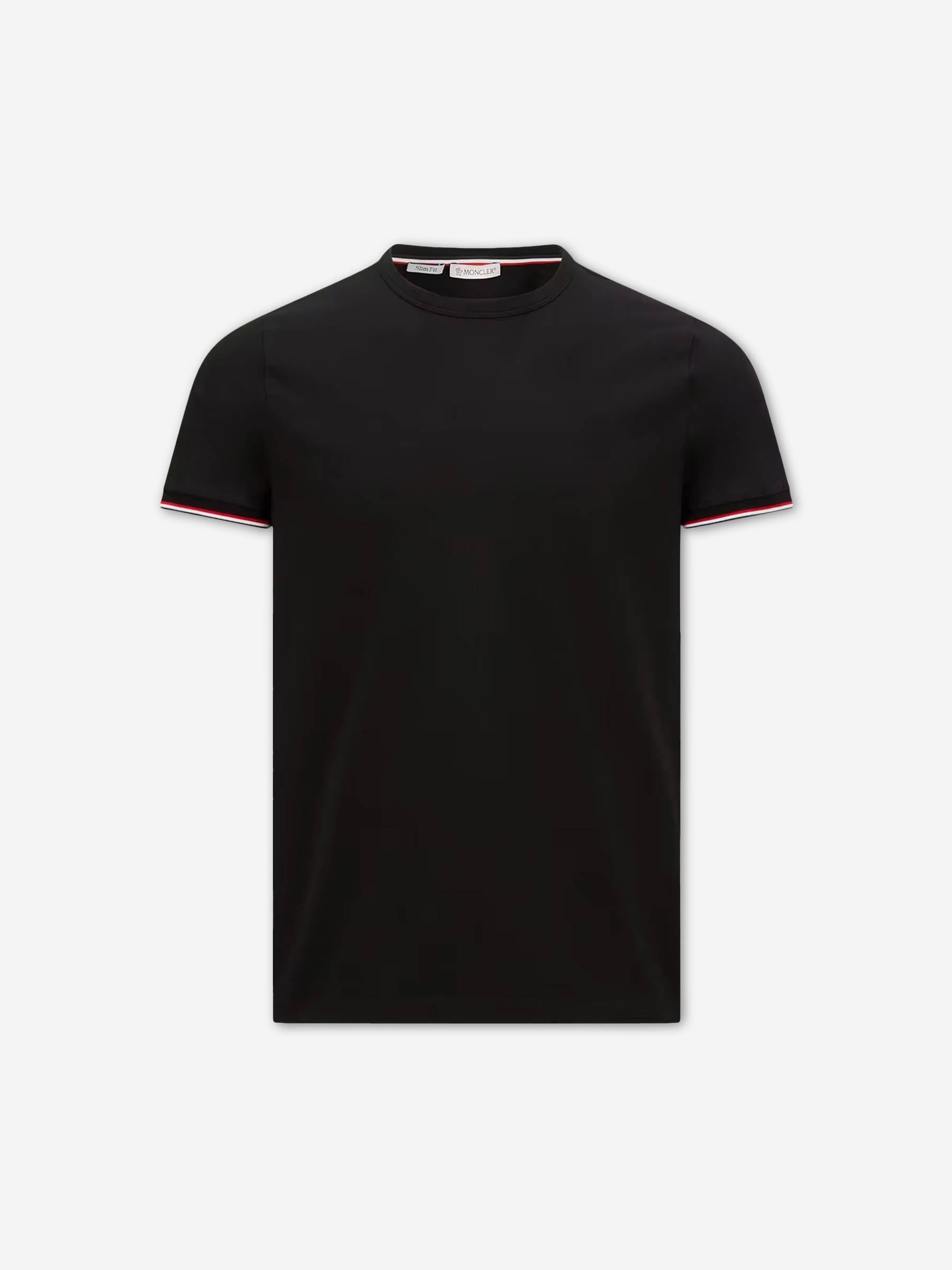 Оригінальна Round Neck T-Shirt Moncler – боковий вид