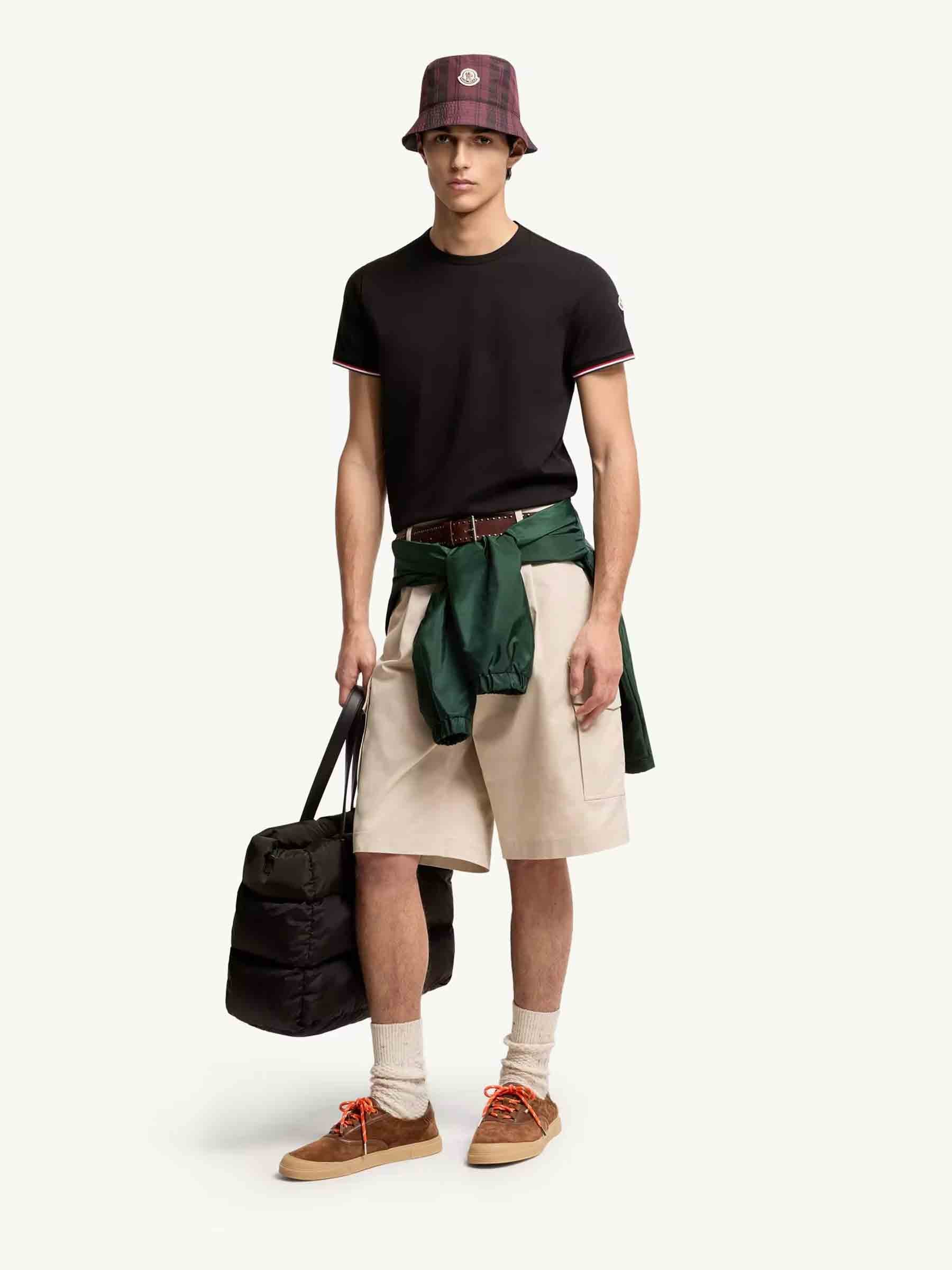 Оригінальна Round Neck T-Shirt Moncler – вид ззаду