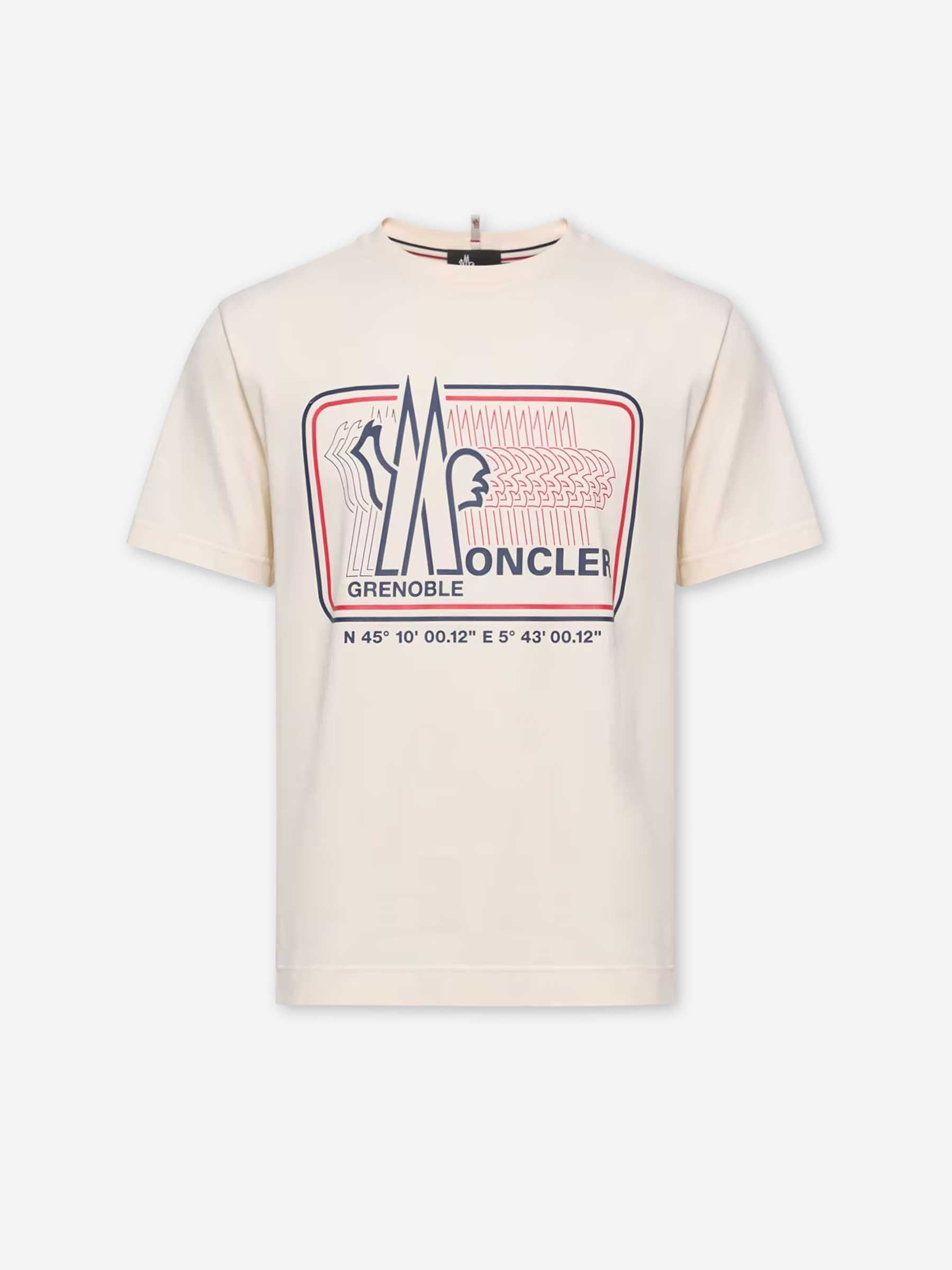 Short Sleeve T-Shirt Moncler оригінал – Купити в Україні – боковий вид