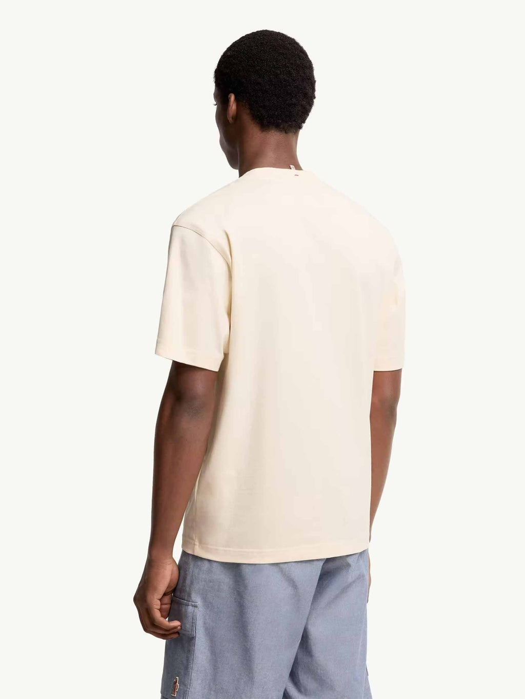 Оригінальна Denim T-Shirt With Pocket Moncler – детальний вид