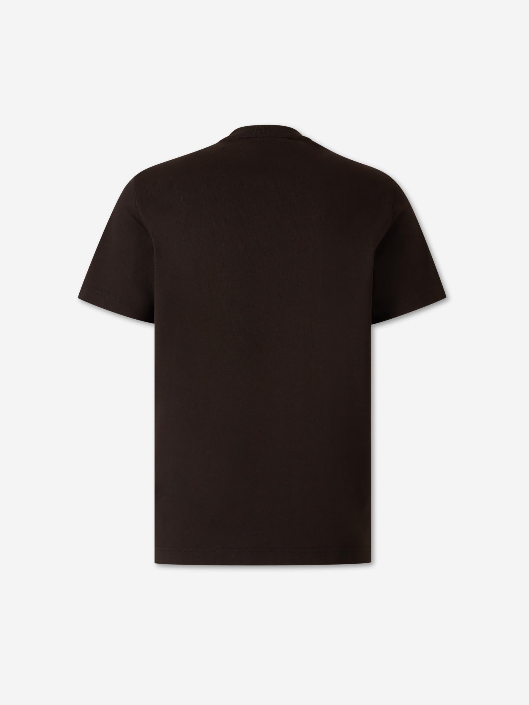 Оригінальна Round Neck T-Shirt Moncler – вид ззаду