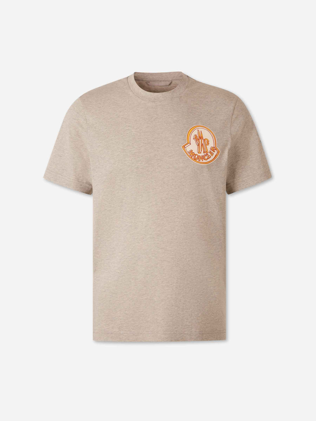 Оригінальна Round Neck T-Shirt Moncler – боковий вид