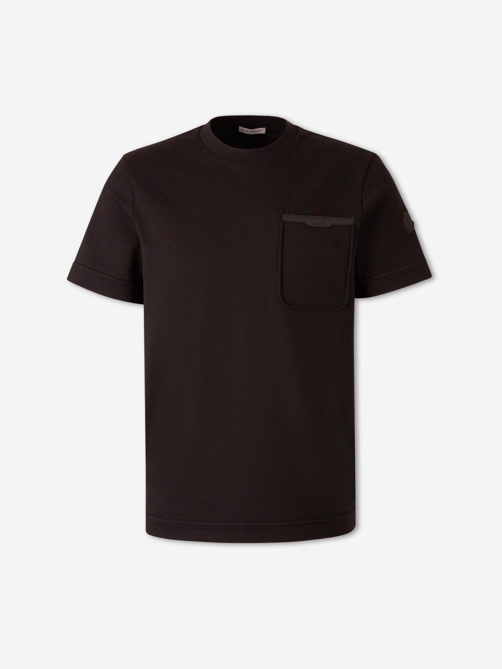 Оригінальна Round Neck T-Shirt Moncler – боковий вид