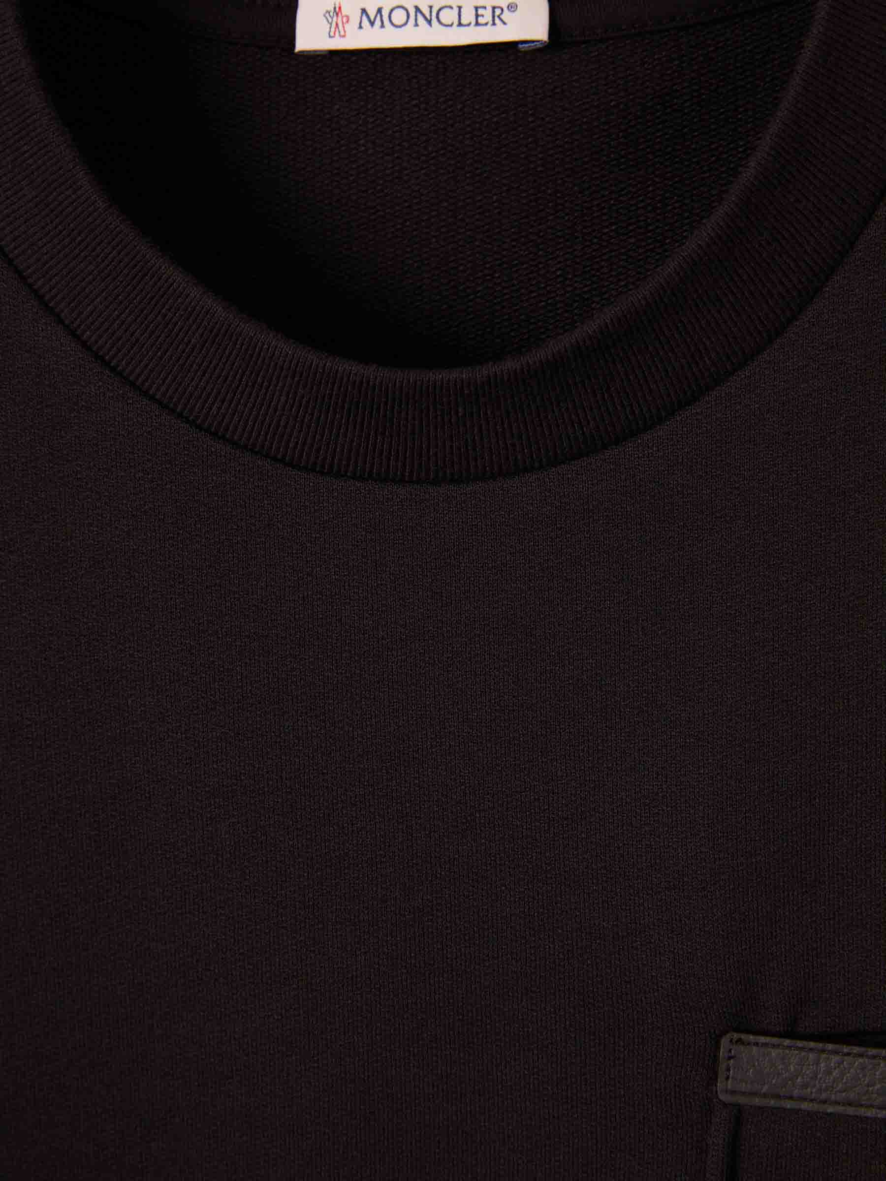 Оригінальна Round Neck T-Shirt Moncler – детальний вид