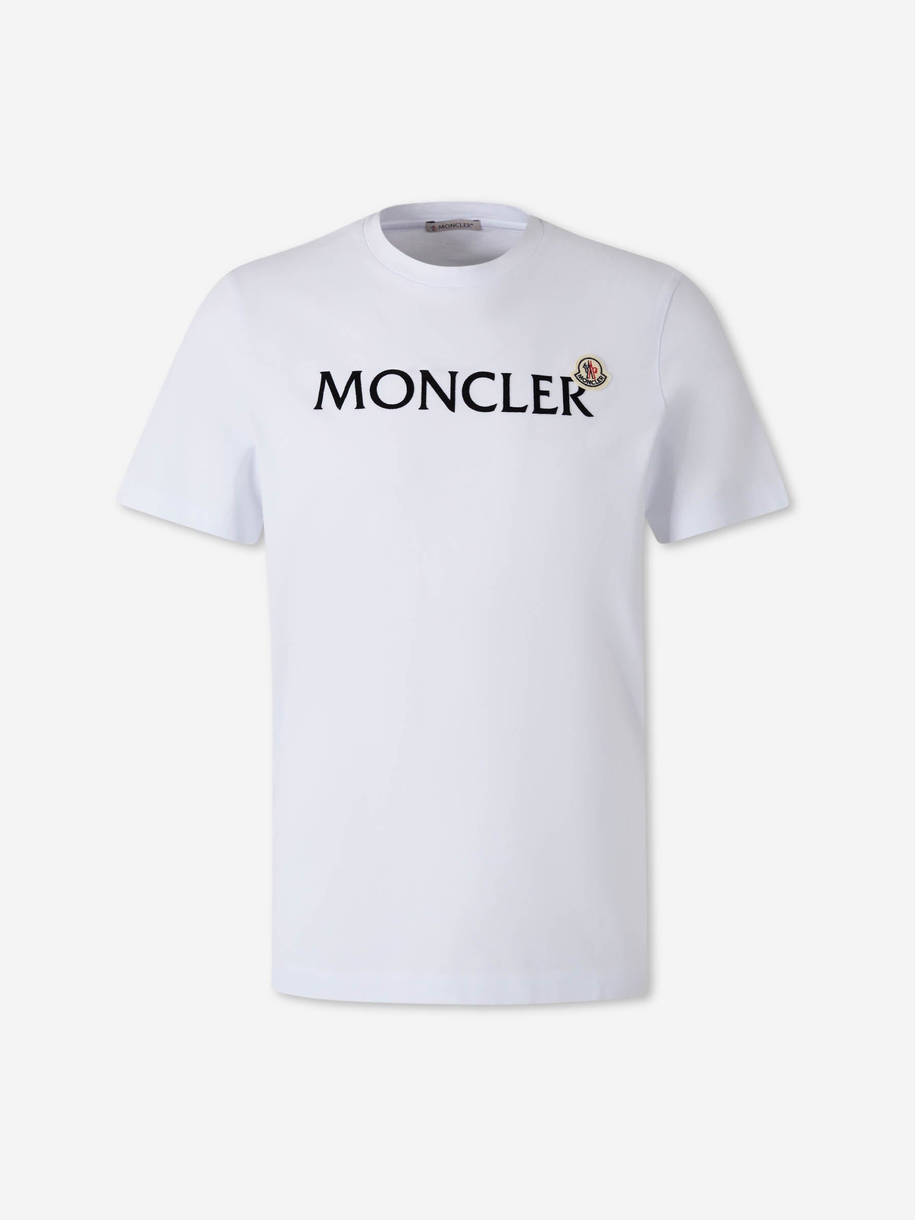 Camiseta Cuello Redondo Moncler оригінал – Купити в Україні – боковий вид
