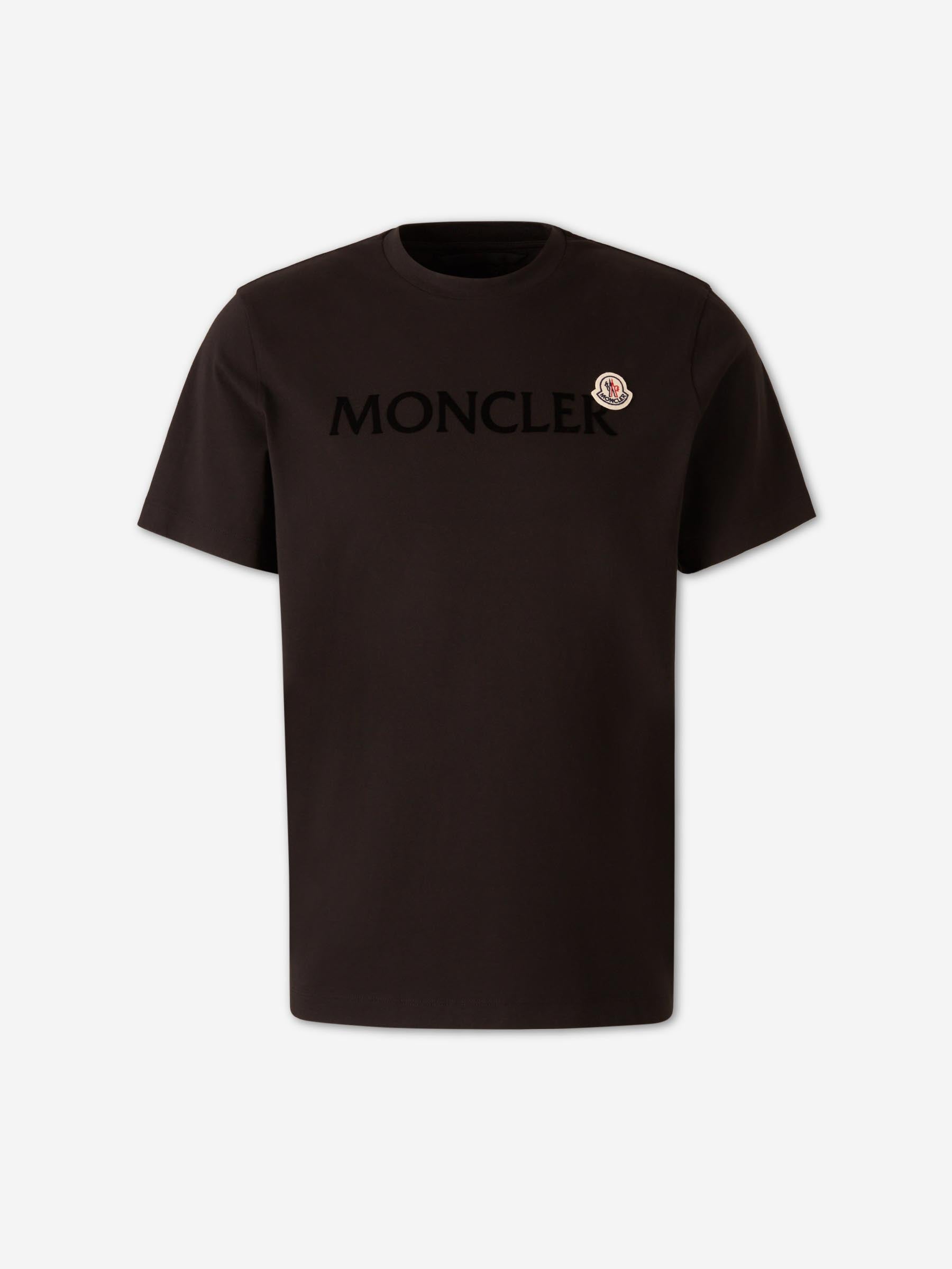 Camiseta Cuello Redondo Moncler оригінал – Купити в Україні – боковий вид