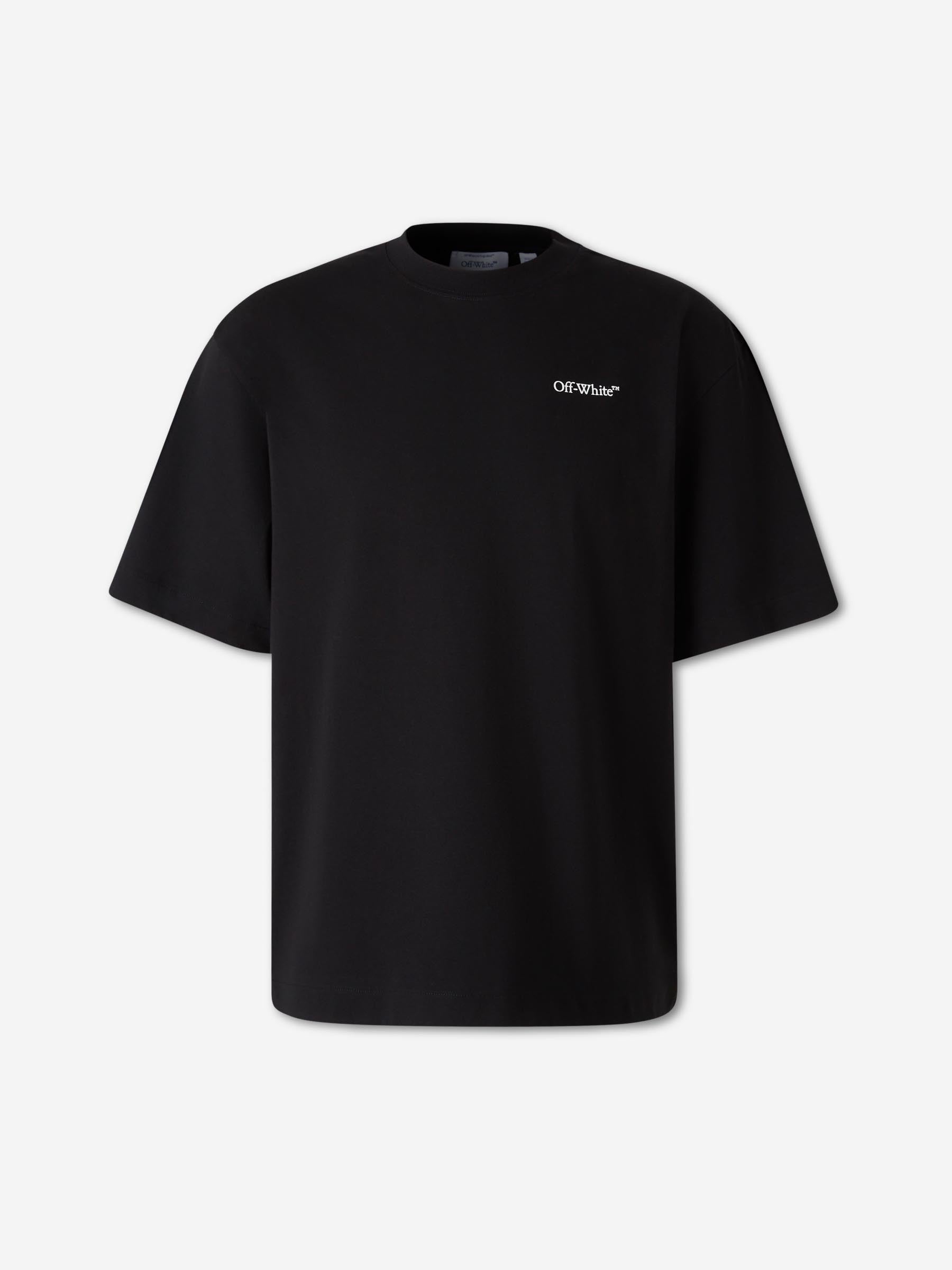 Contrast Logo T-Shirt Off-white – Гарантія оригінальності – боковий вид