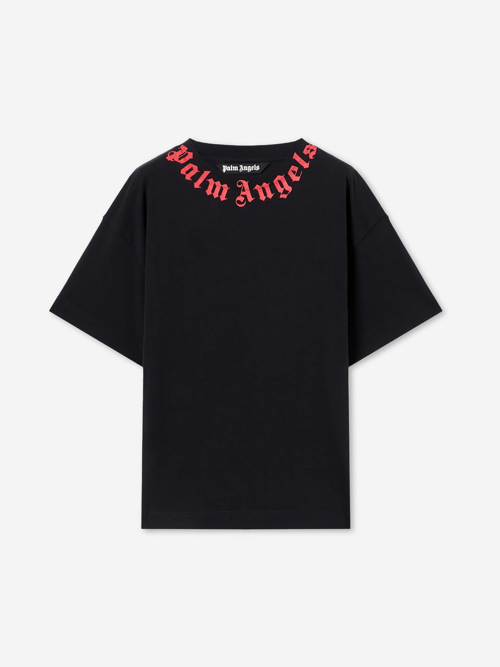 Printed Collar T-Shirt Palm angels оригінал – Купити в Україні – боковий вид