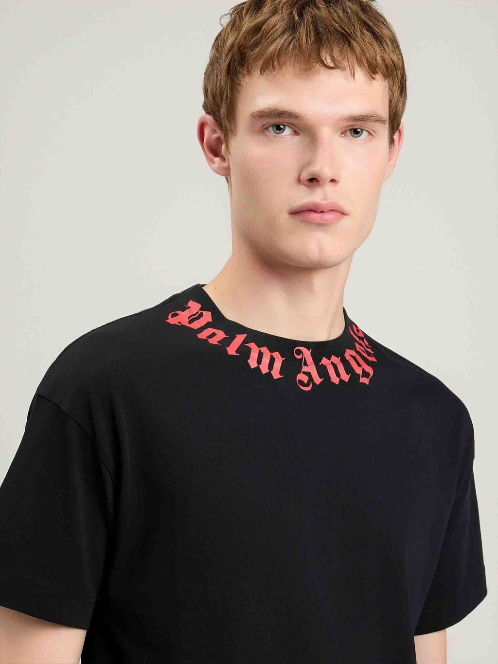 Printed Collar T-Shirt Palm angels оригінал – Купити в Україні – збільшений вид
