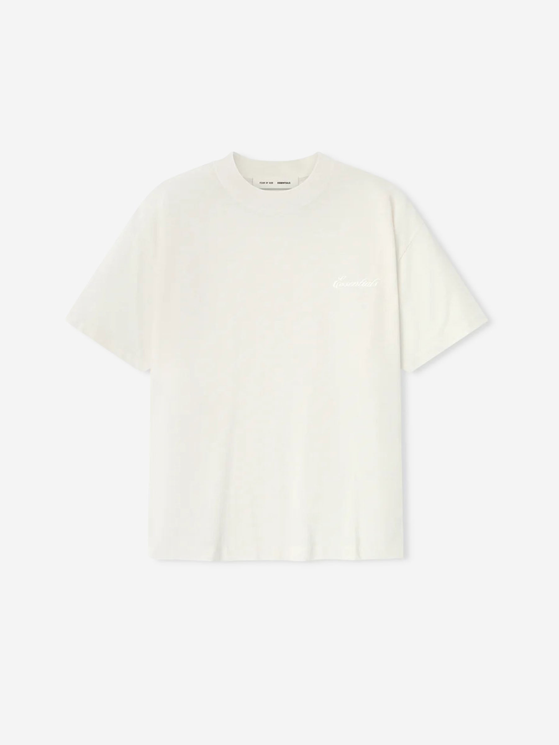 Round Neck T-Shirt Fear of god – Гарантія оригінальності – боковий вид