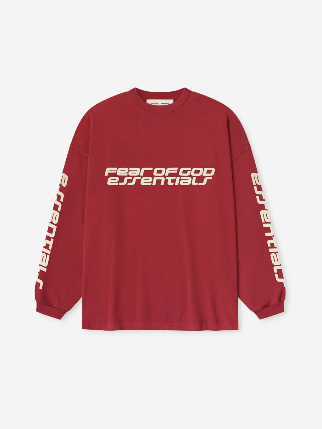 Round Neck T-Shirt Fear of god – Гарантія оригінальності – боковий вид
