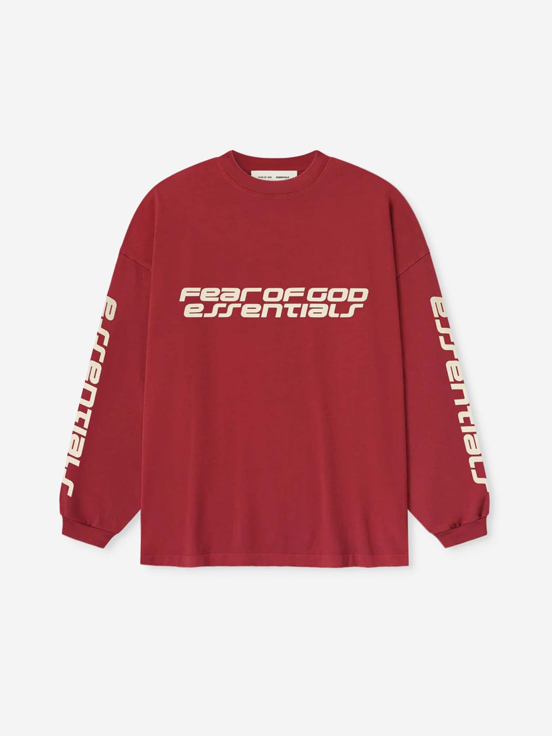 Round Neck T-Shirt Fear of god – Гарантія оригінальності – боковий вид