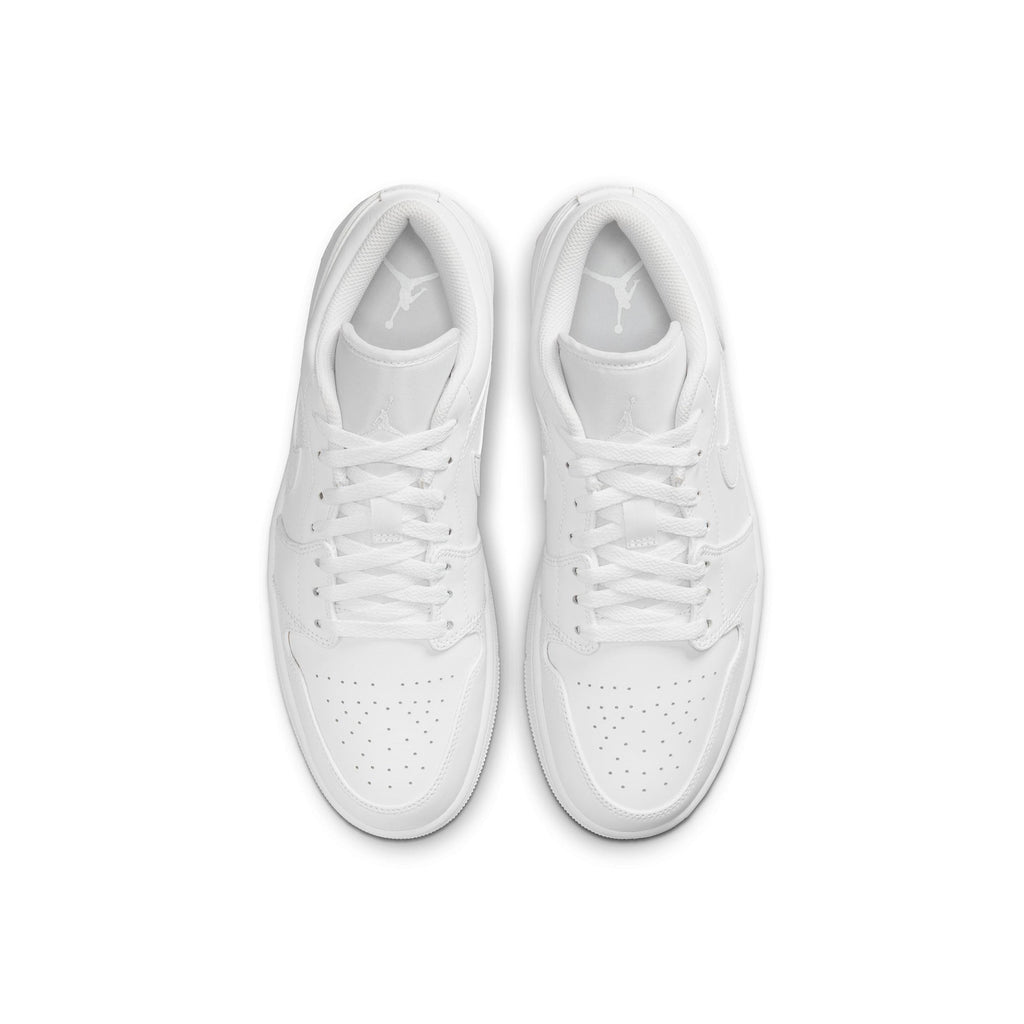 Оригінальна 1 Mens Low Shoes White Air jordan – вид ззаду