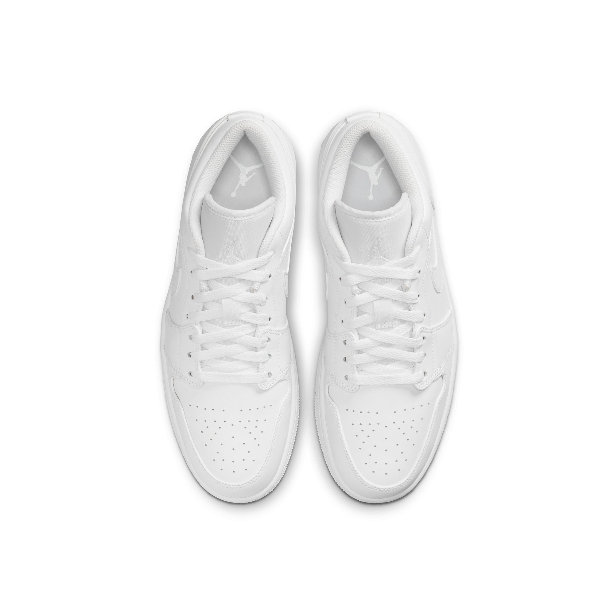 Оригінальна 1 Mens Low Shoes White Air jordan – вид ззаду