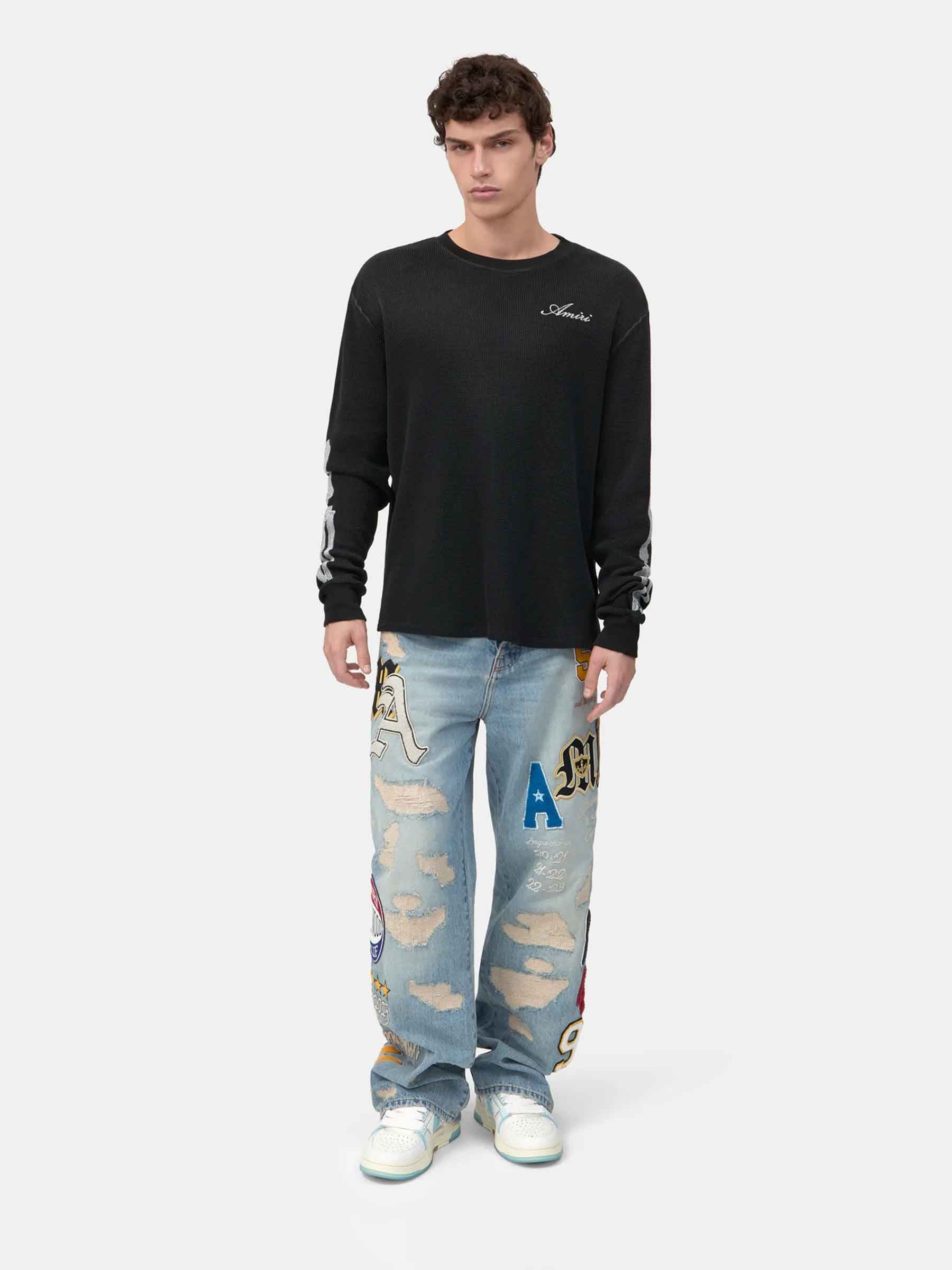 Оригінальна Long Sleeve T-Shirt Amiri – вид ззаду