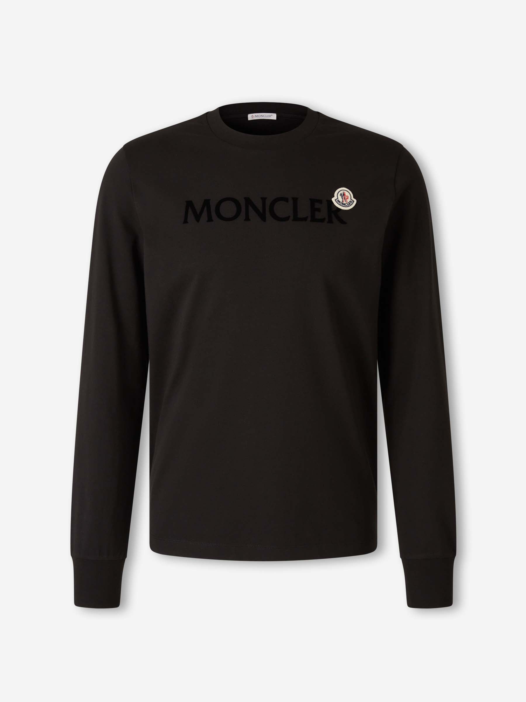 Оригінальна Long Sleeve T-Shirt Moncler – боковий вид