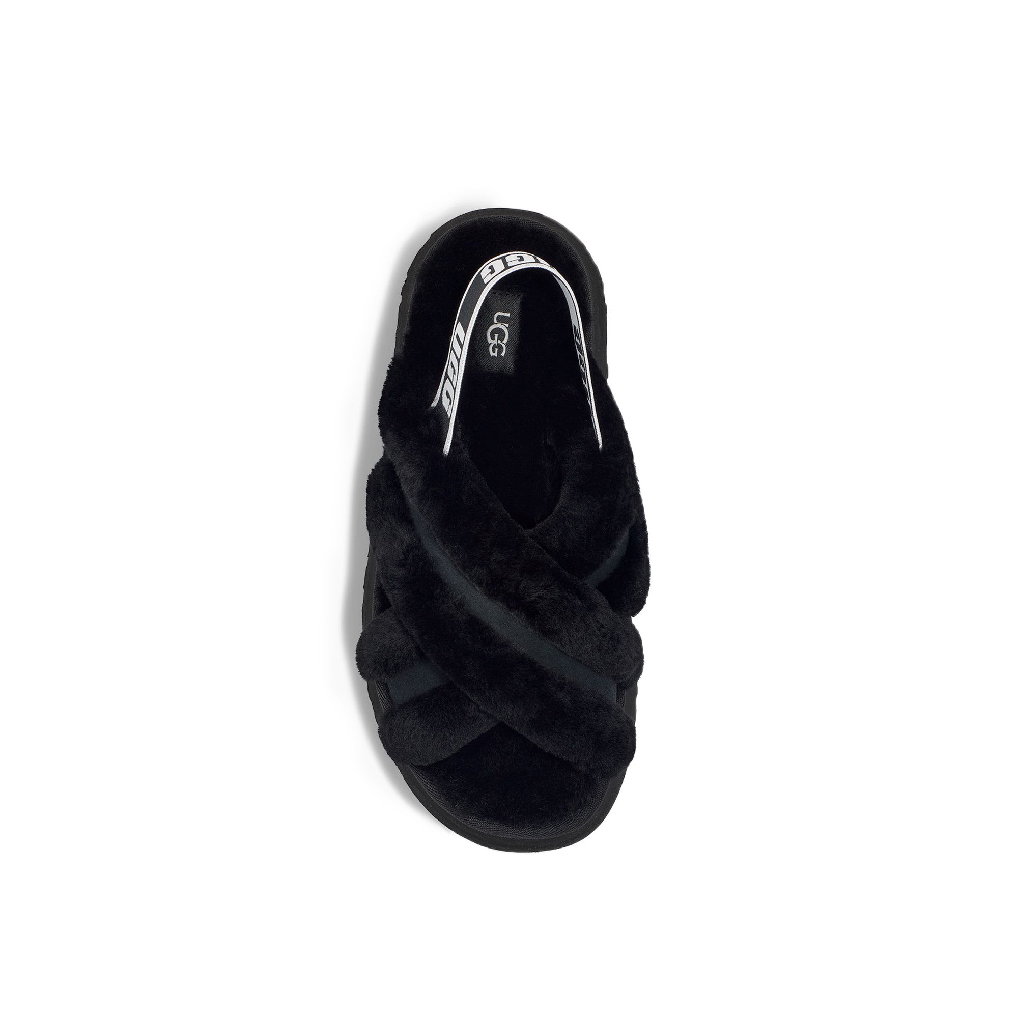 Оригінальна Women Disco Cross Slide Black Ugg – збільшений вид