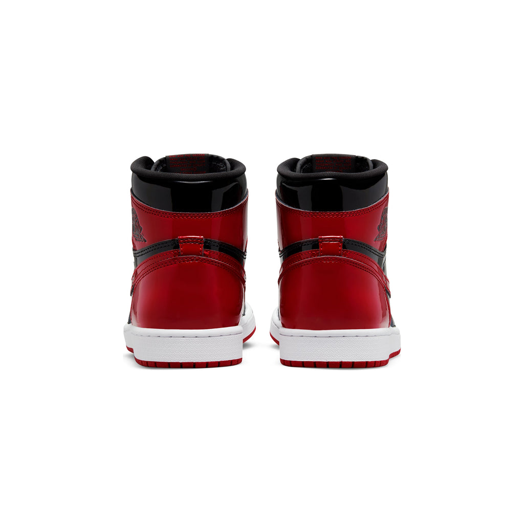 Mens 1 Retro High Og Patent Bred Shoes Air jordan – Гарантія оригінальності – детальний вид