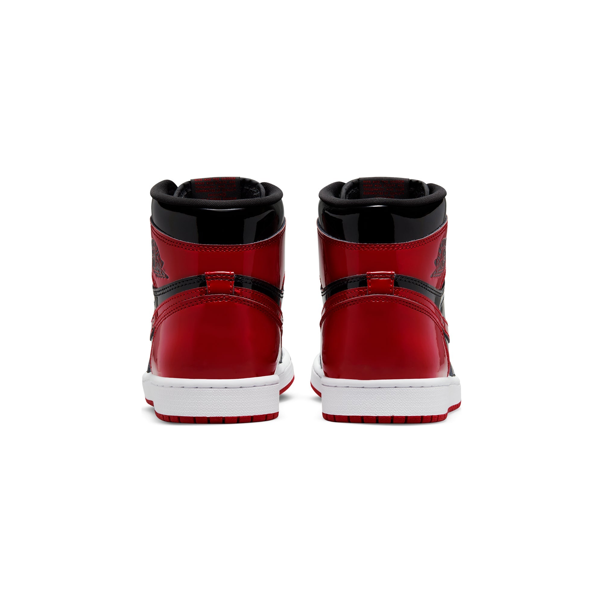 Mens 1 Retro High Og Patent Bred Shoes Air jordan – Гарантія оригінальності – детальний вид