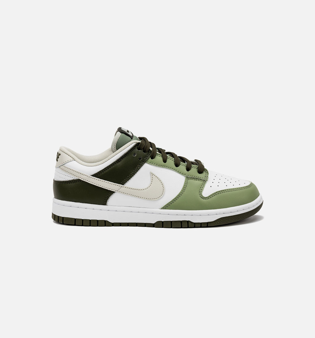 Dunk Low Oil Green Mens Lifestyle Shoe Nike оригінал – Купити в Україні – боковий вид
