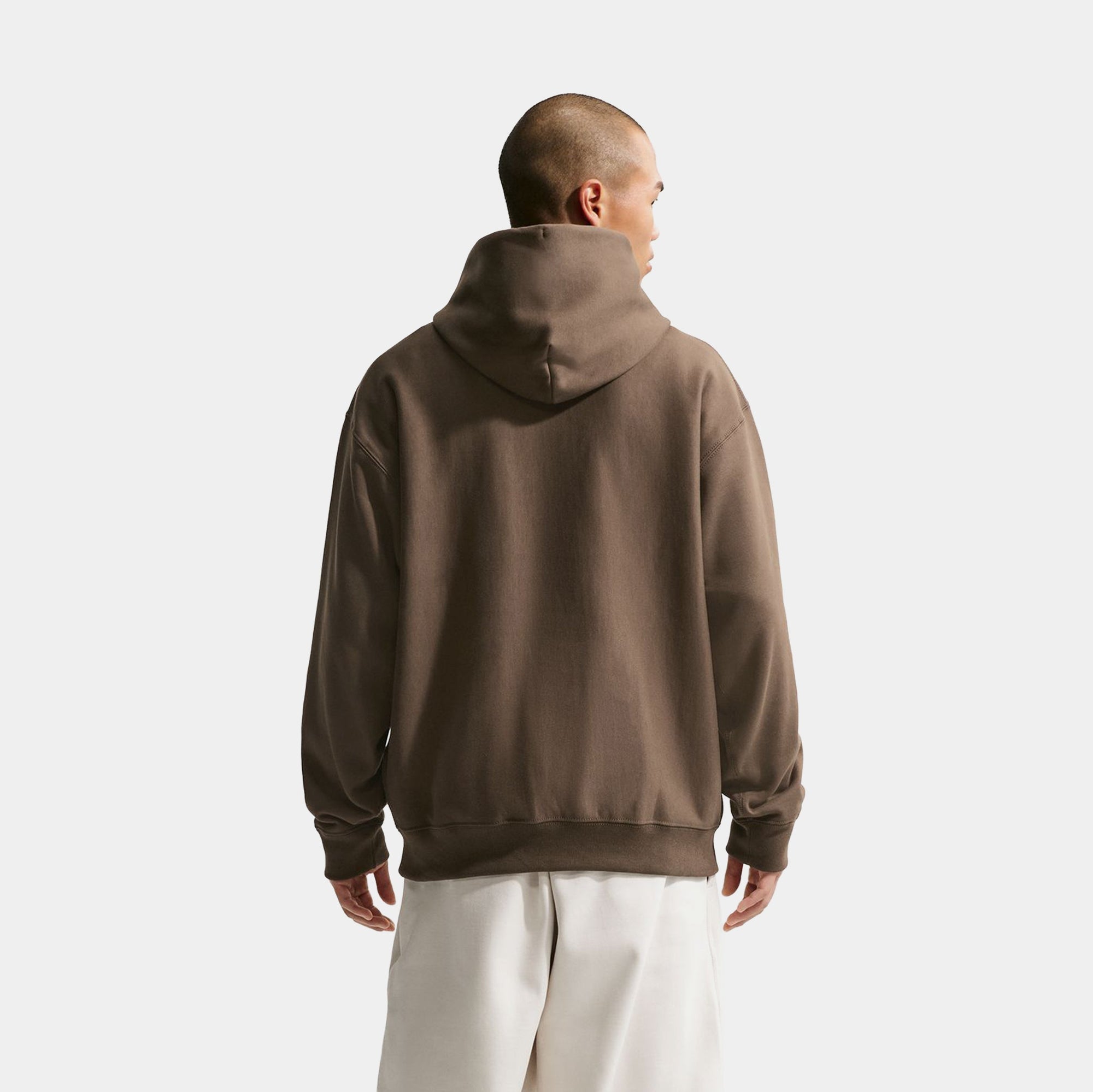 Solo Swoosh Pullover Fleece Mens Hoodie Nike оригінал – Купити в Україні – вид ззаду - NIKE