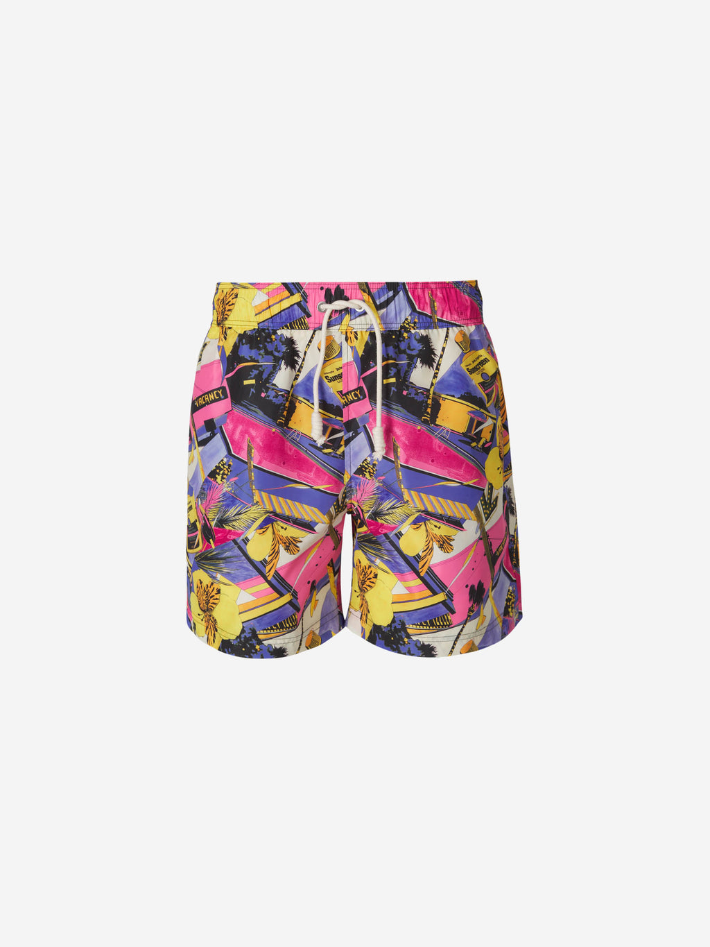 Bañador Técnico Estampado Palm angels – Гарантія оригінальності – боковий вид
