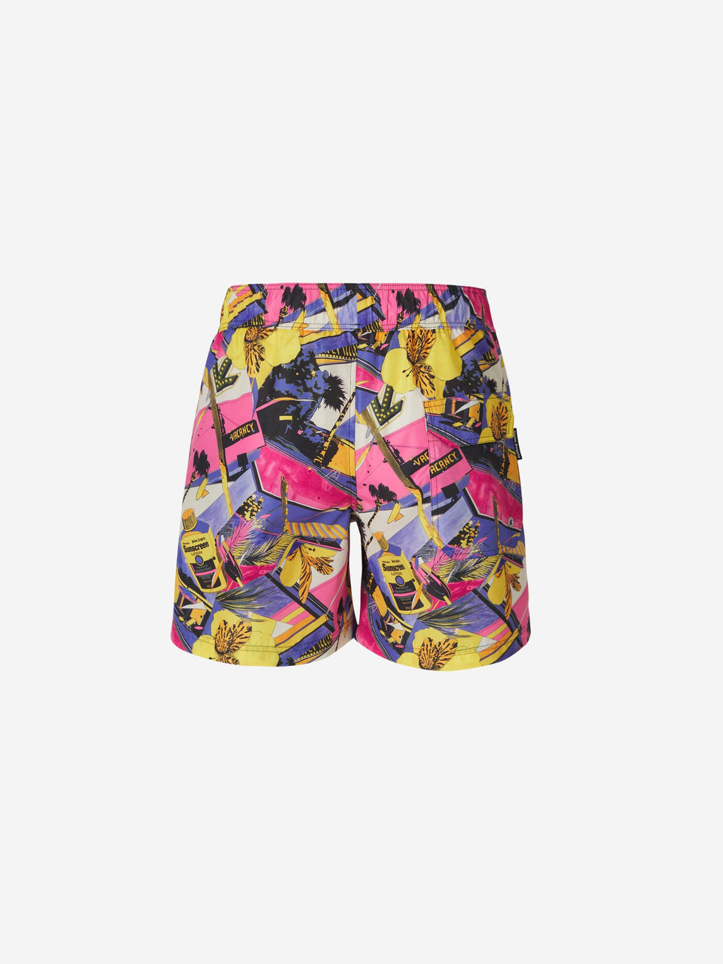Bañador Técnico Estampado Palm angels – Гарантія оригінальності – вид ззаду