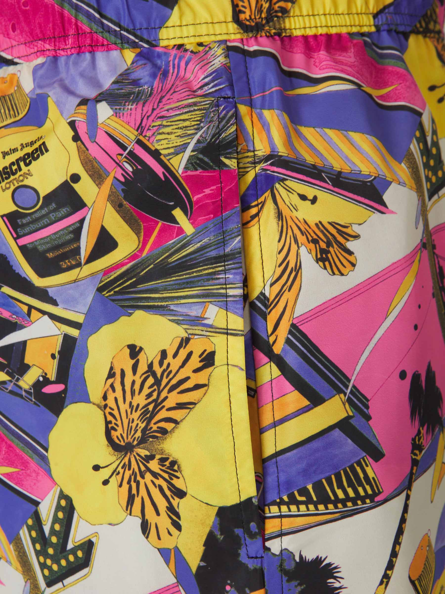 Bañador Técnico Estampado Palm angels – Гарантія оригінальності – детальний вид
