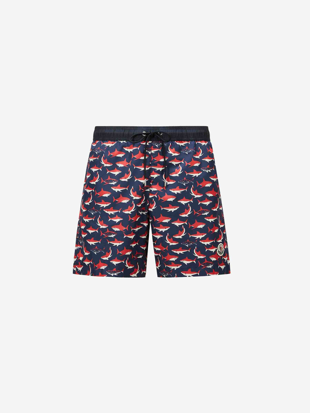 Shark Print Swimsuit Moncler – Гарантія оригінальності – боковий вид