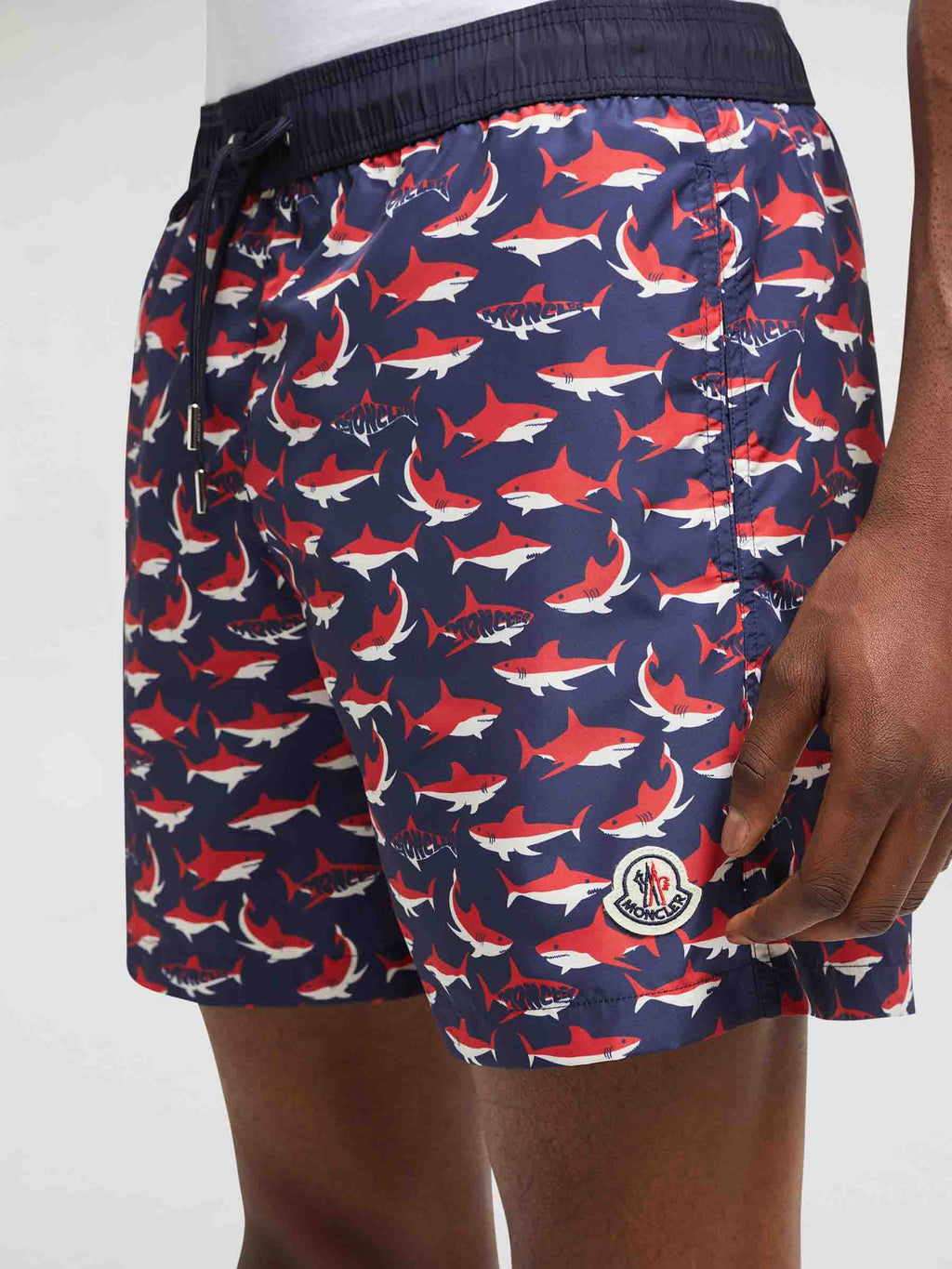 Shark Print Swimsuit Moncler – Гарантія оригінальності – детальний вид