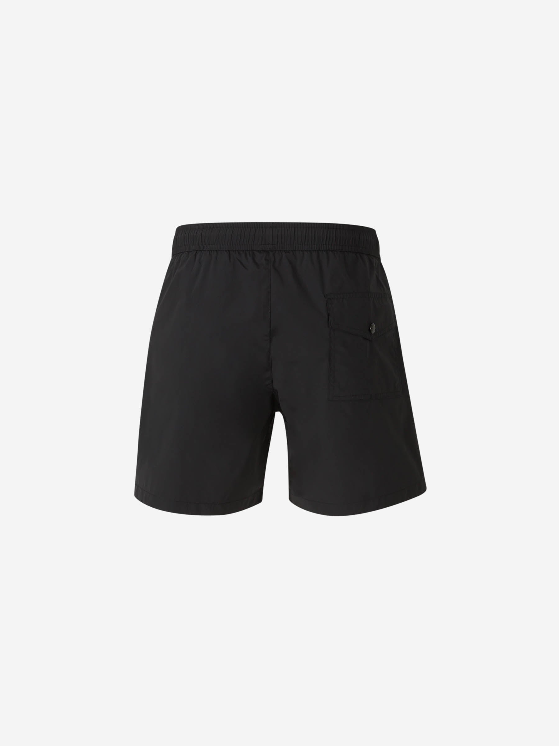 Embroidered Logo Swimsuit Moncler – Гарантія оригінальності – вид ззаду