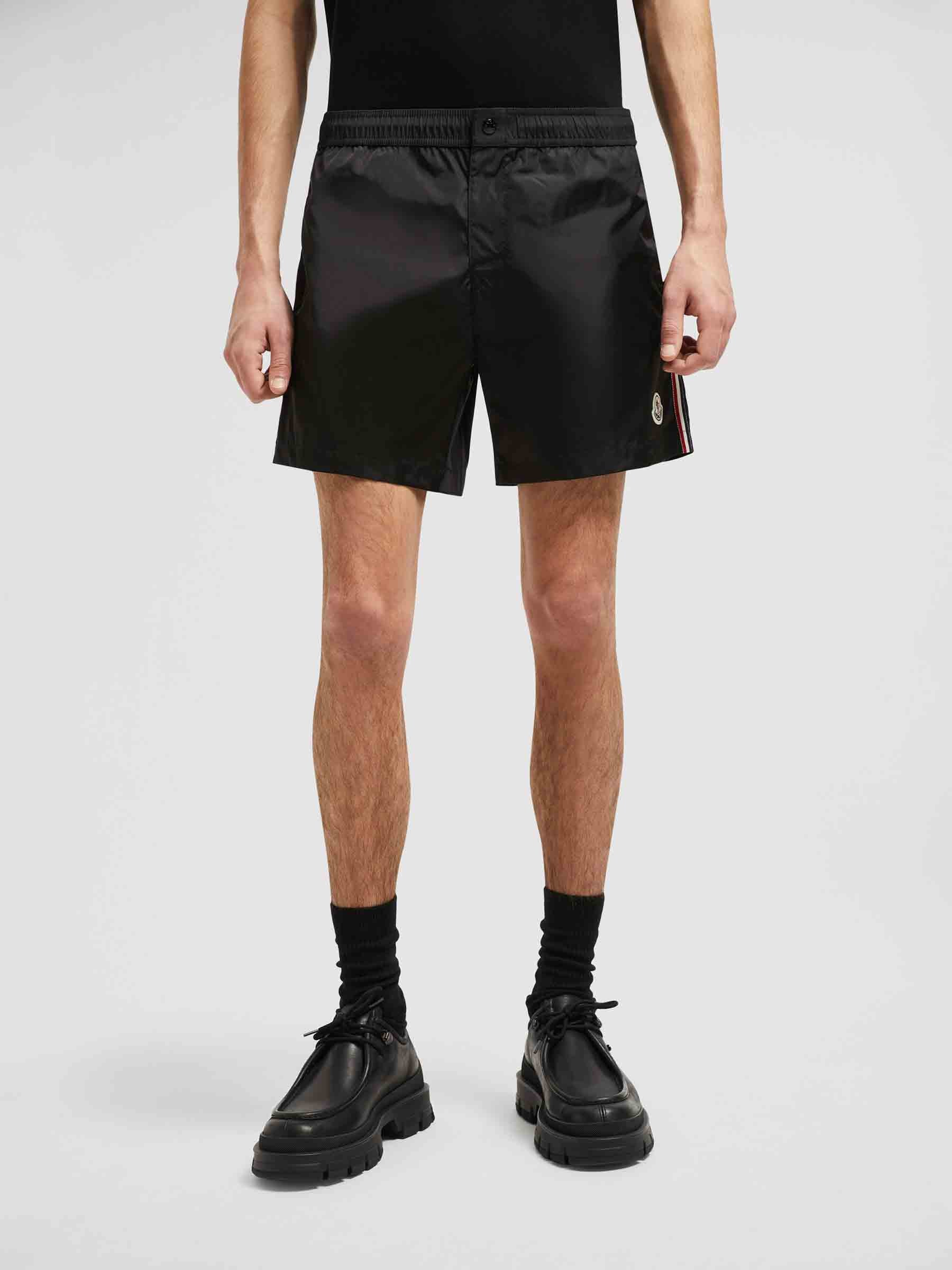 Tricolor Trim Swimsuit Moncler оригінал – Купити в Україні – вид ззаду