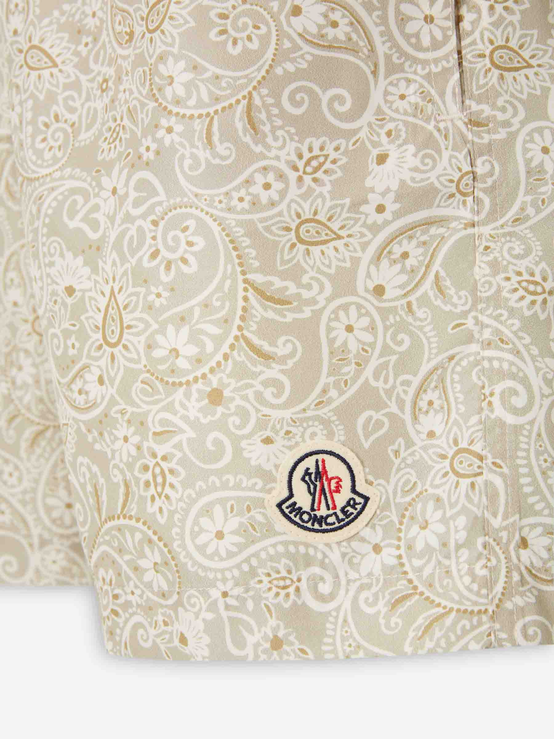 Paisley Print Swimsuit Moncler – Гарантія оригінальності – детальний вид