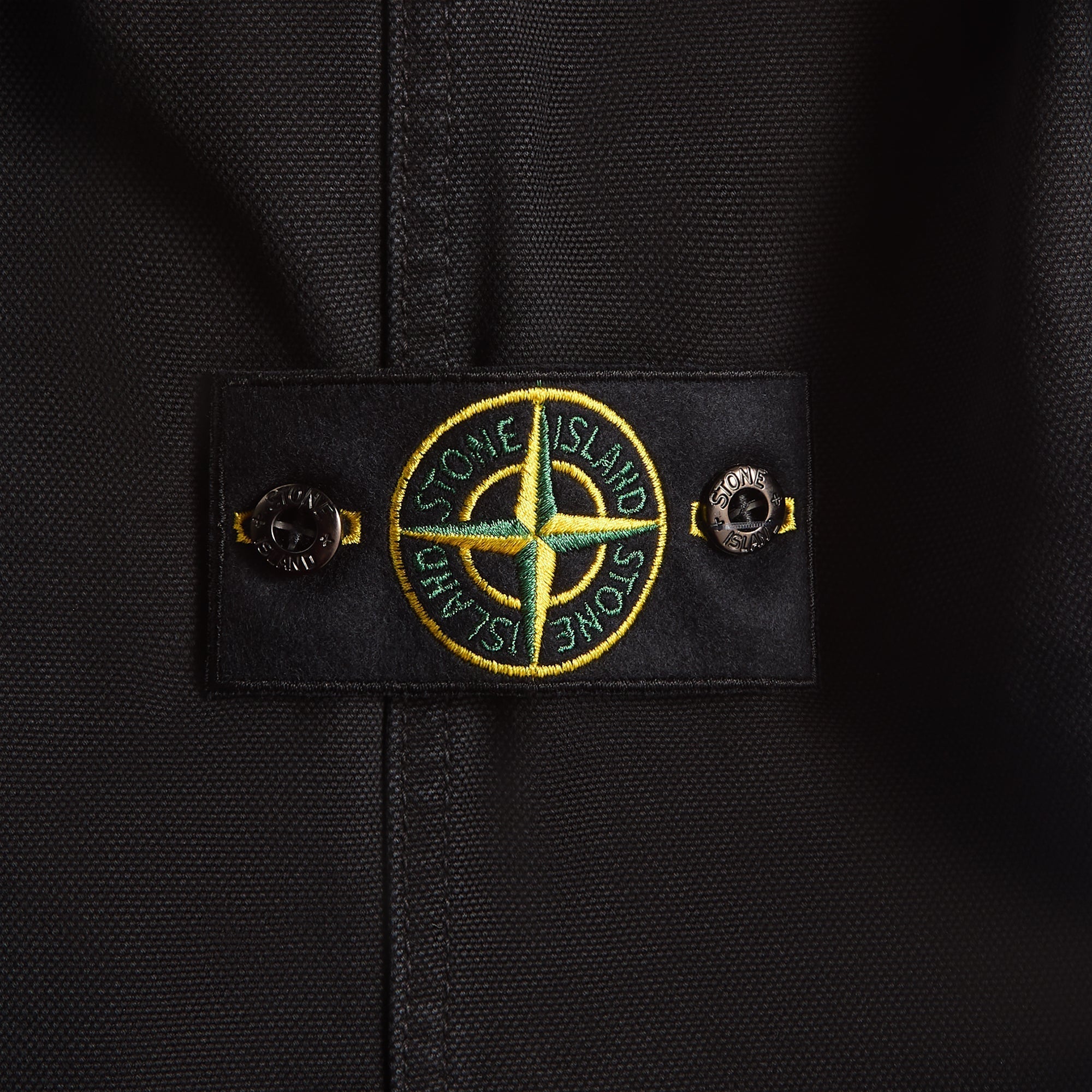 Felpa Hooded Sweater Black Stone island – Гарантія оригінальності – детальний вид