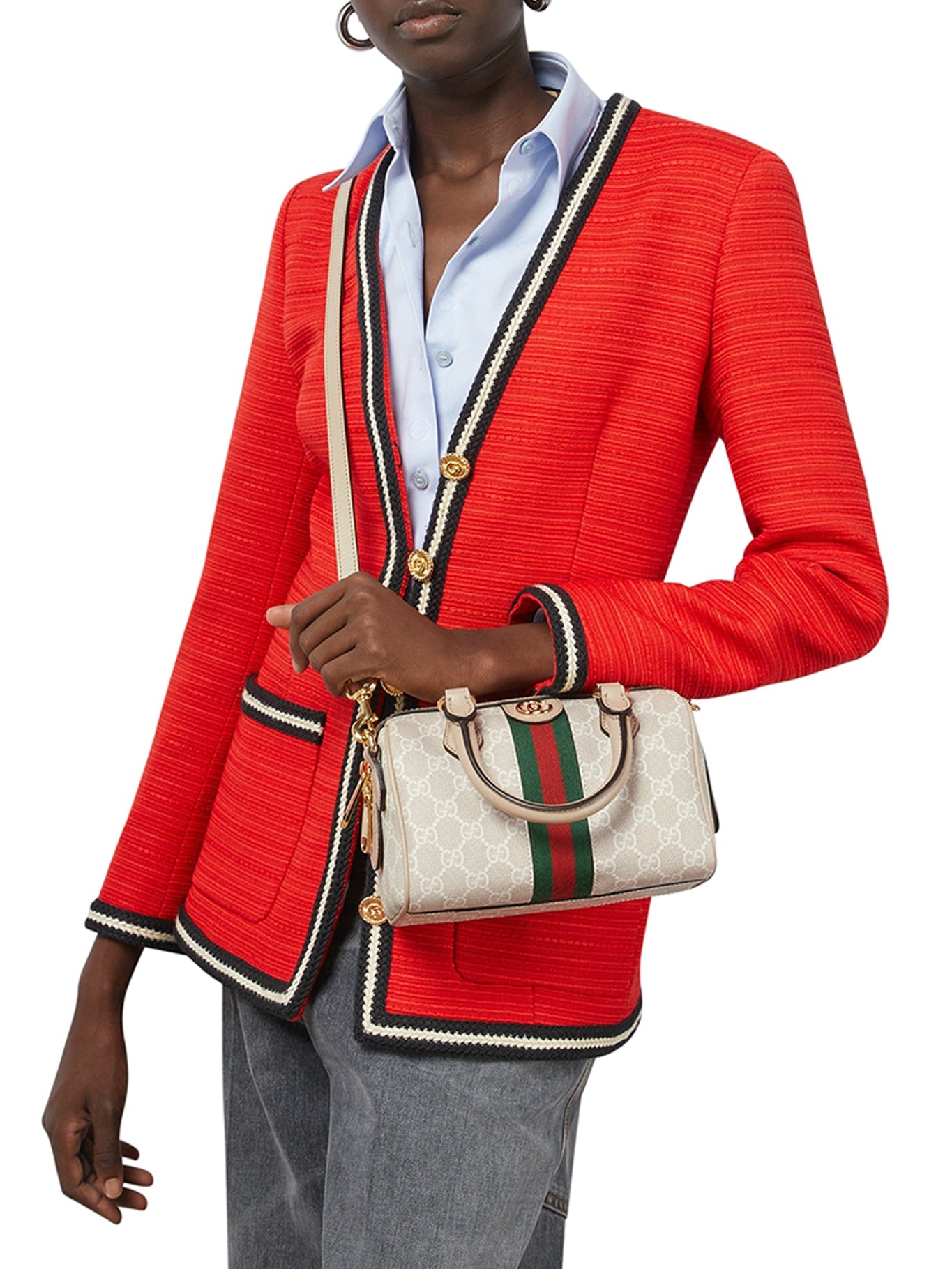 Оригінальна Ophidia Gg Mini Handbag Gucci – вид ззаду